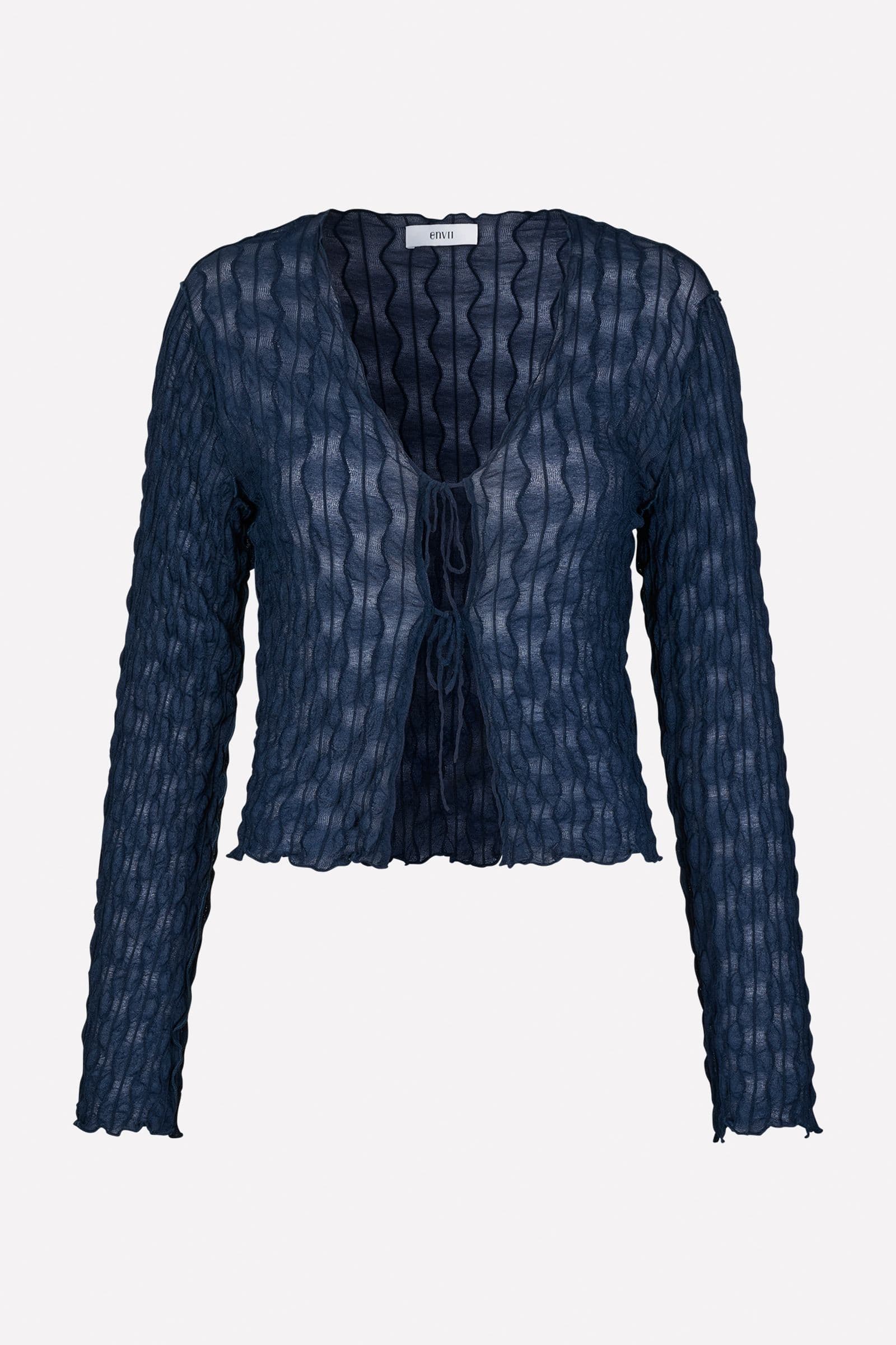 ENSOFIE LS CARDIGAN 6958 Navy Blazer