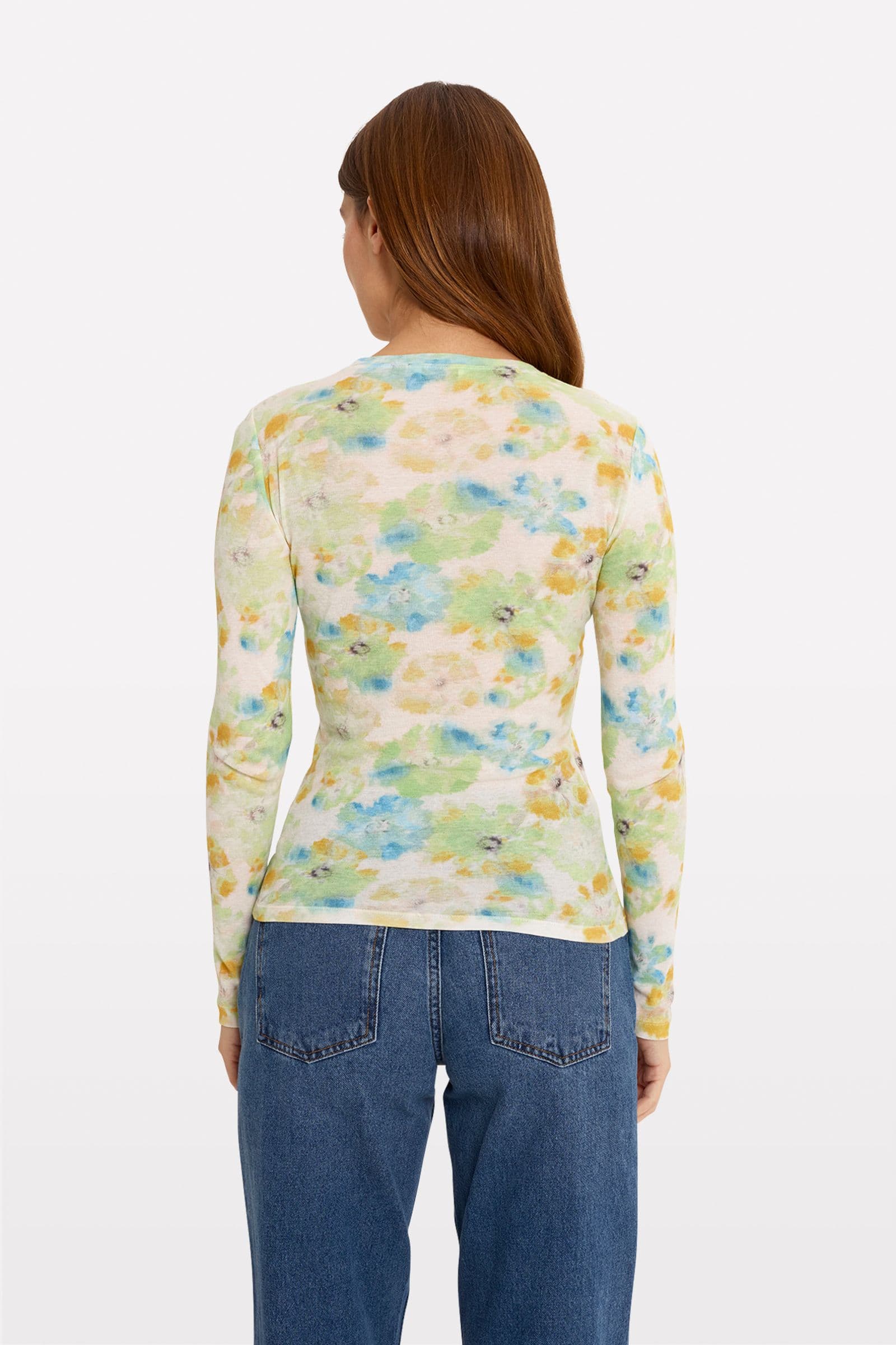 ENVELDA LS TEE AOP 5328 Spring Bloom