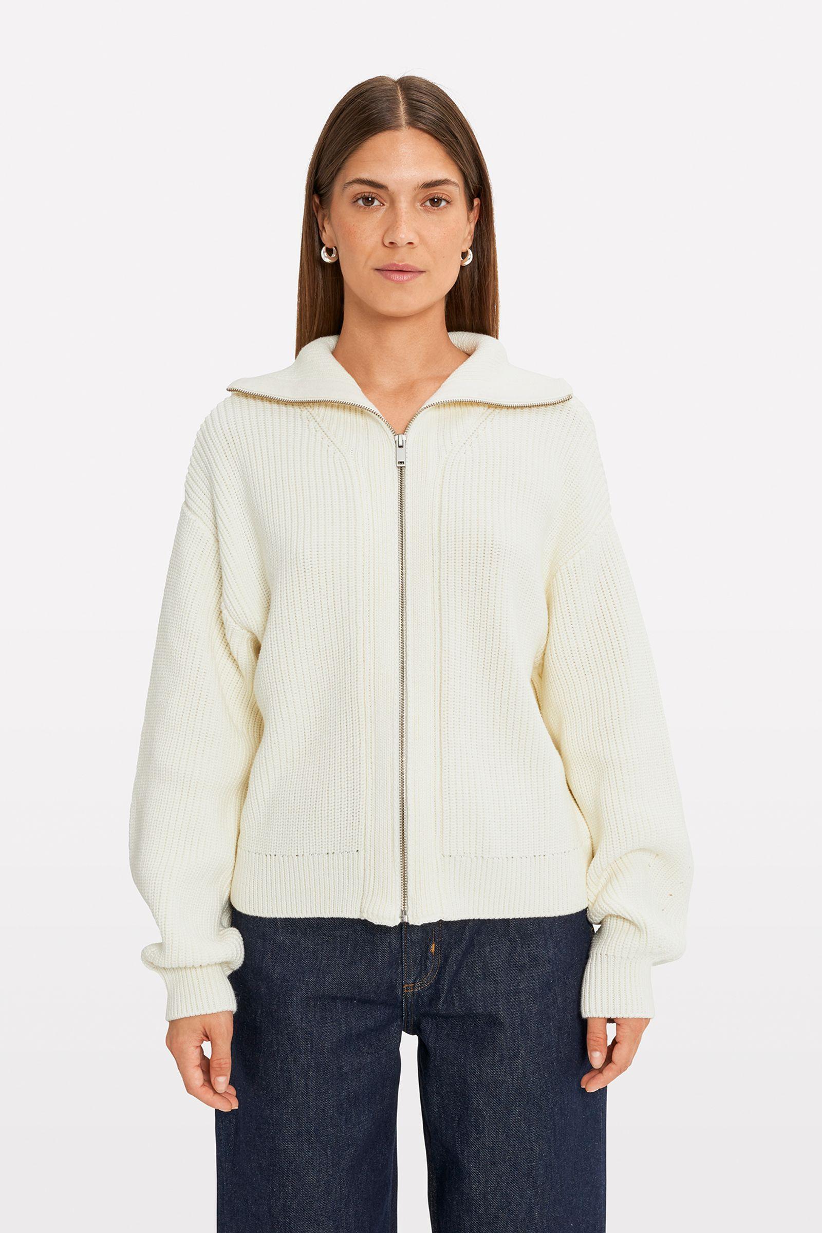 ENWASHINGTON LS CARDIGAN 5190 Gardenia