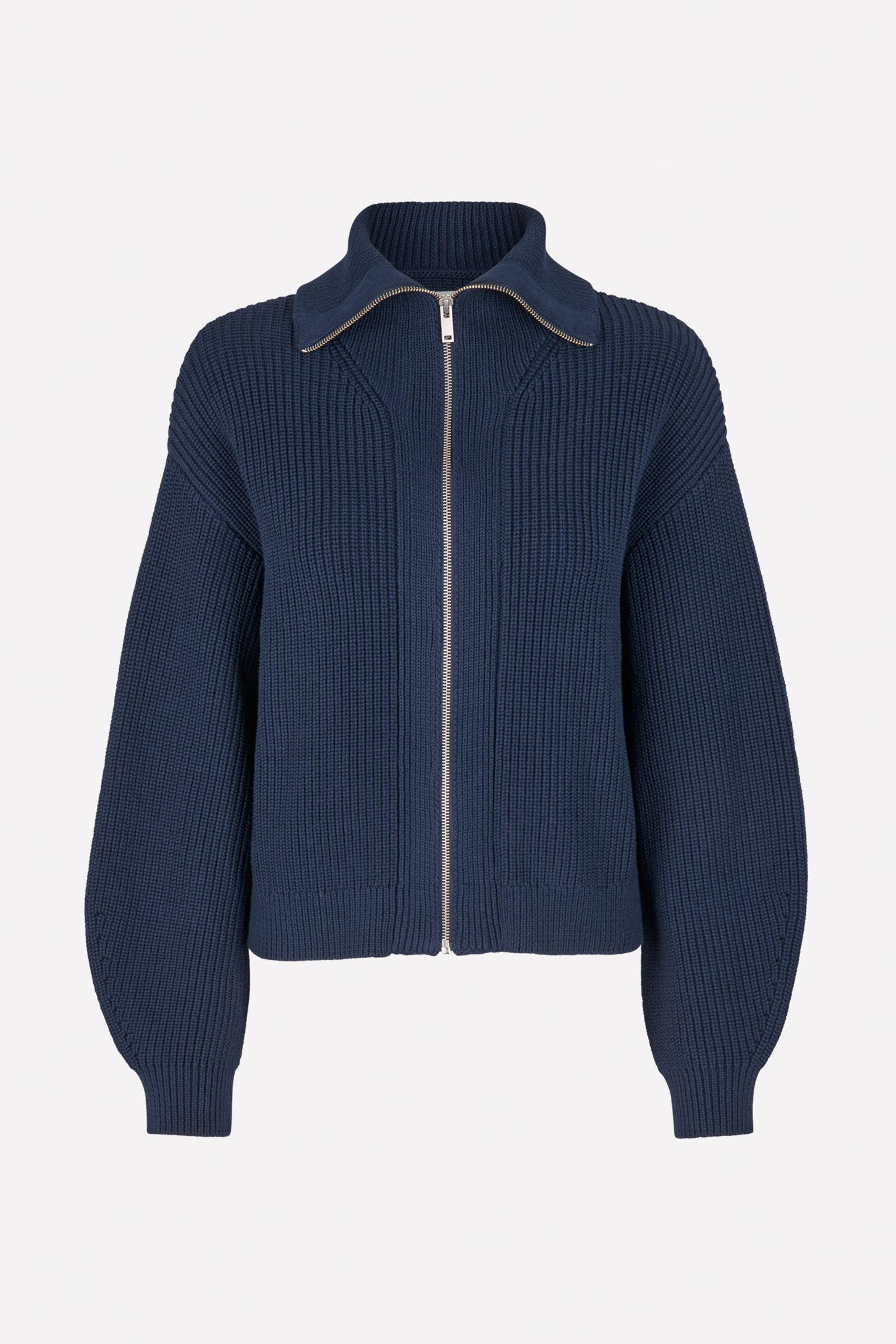 ENWASHINGTON LS CARDIGAN 5190 Navy Blazer