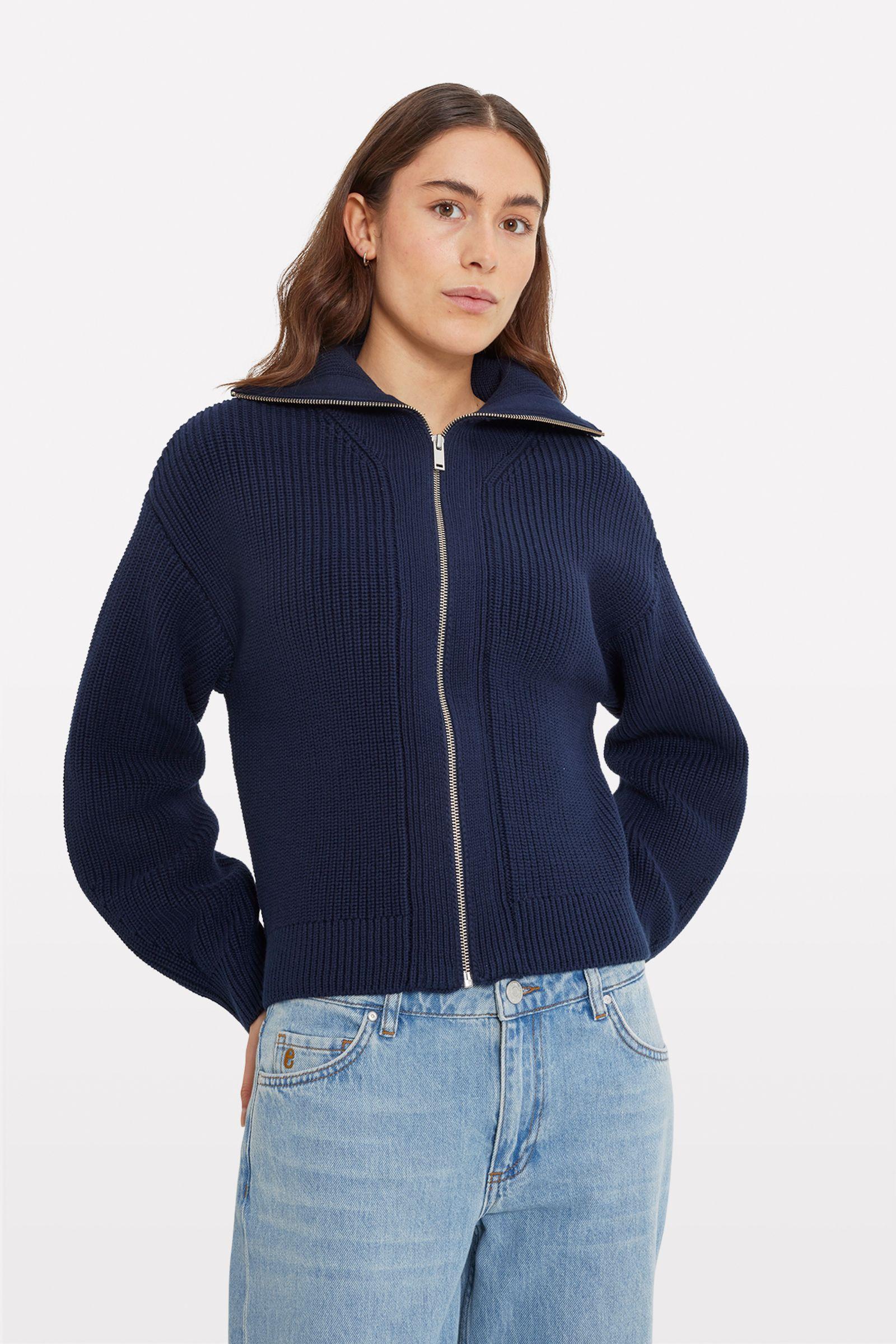 ENWASHINGTON LS CARDIGAN 5190 Navy Blazer