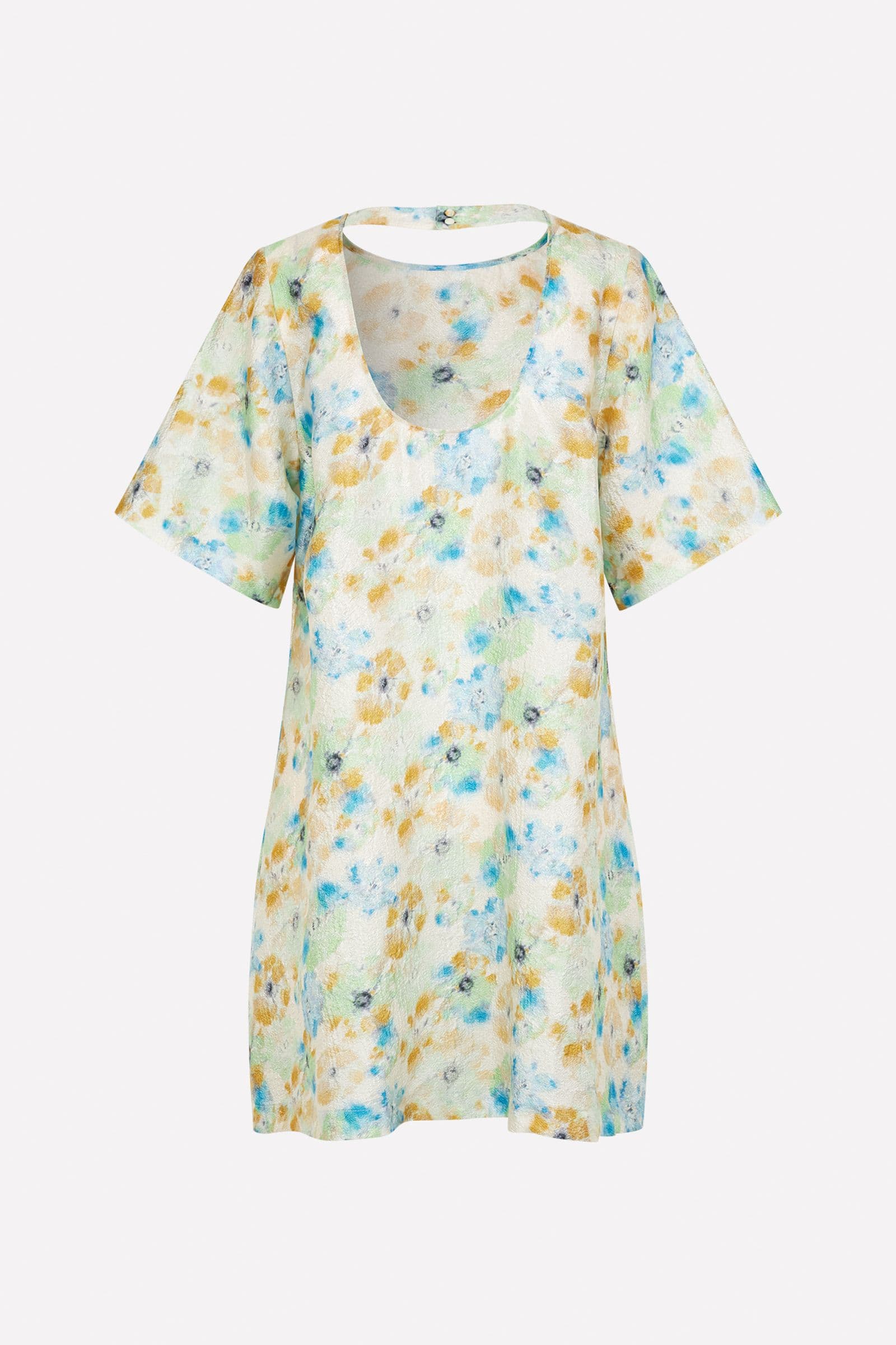 ENWOMBAT SS DRESS AOP 7063 Spring Bloom