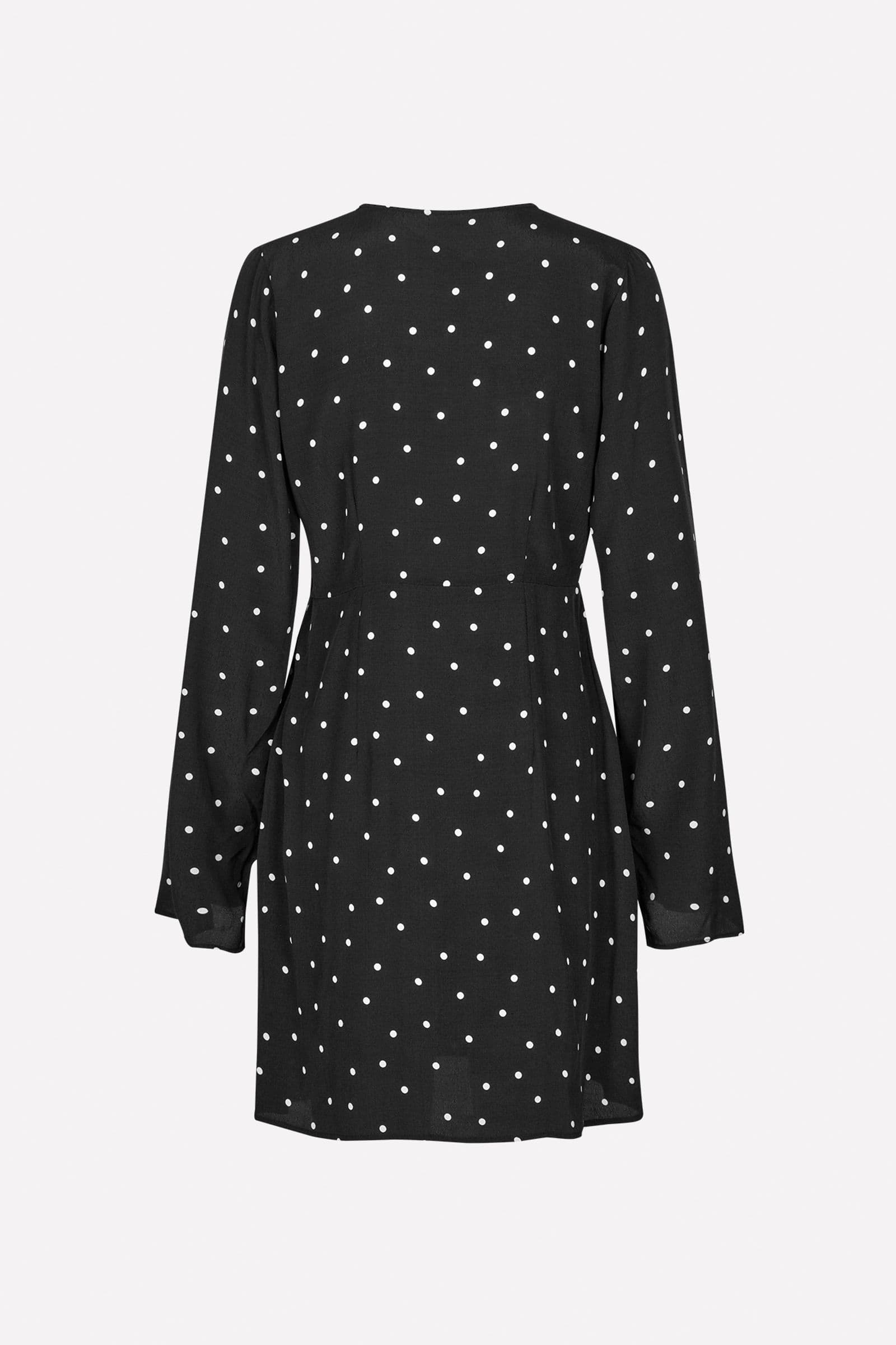 ENHAZEN LS DRESS AOP 7014 Black Dot