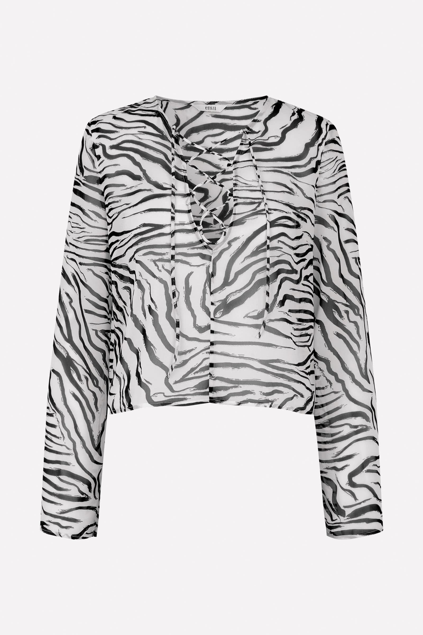 ENZURICH LS TOP AOP 7004 Wild Zebra