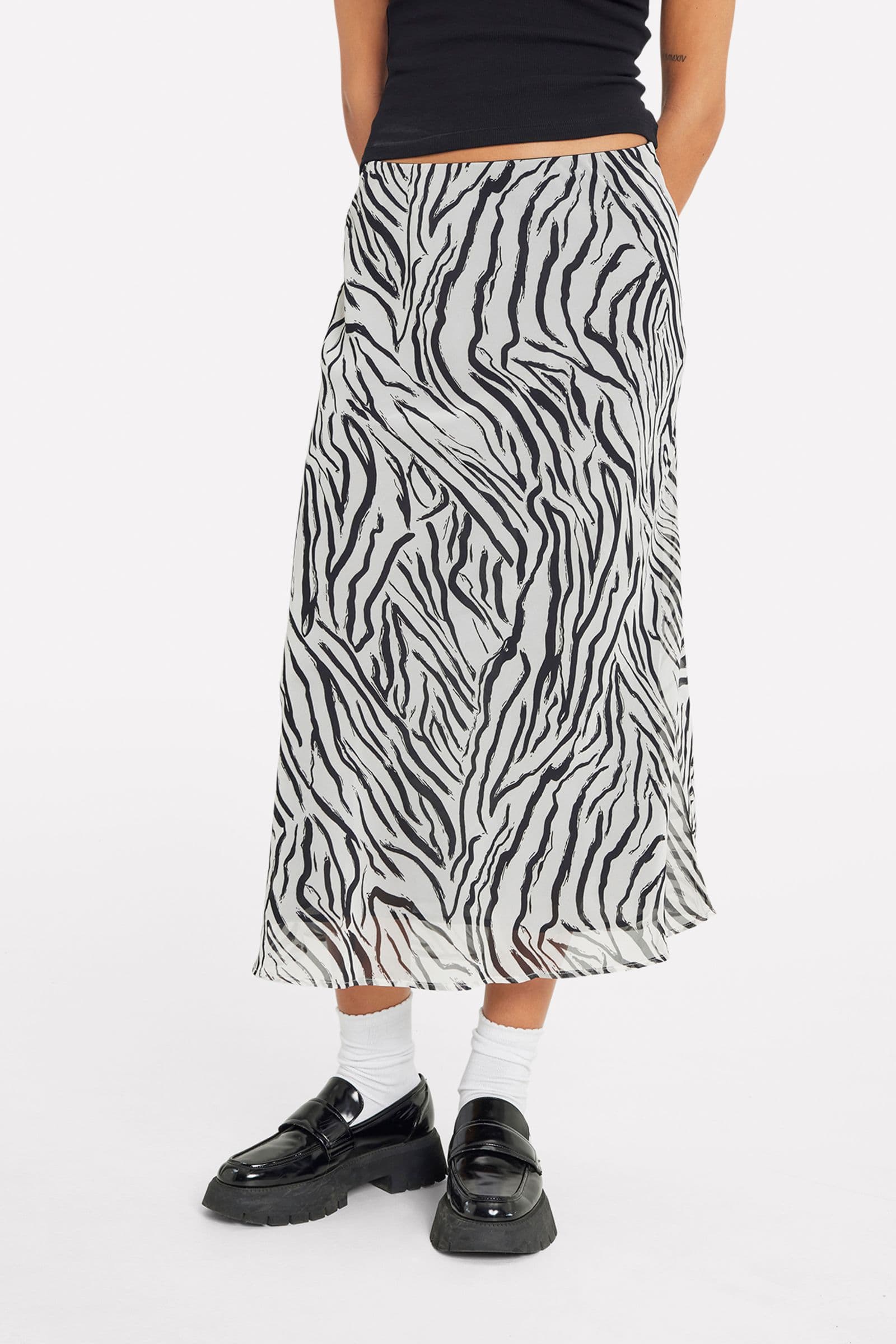 ENZURICH SKIRT AOP 7004 Wild Zebra