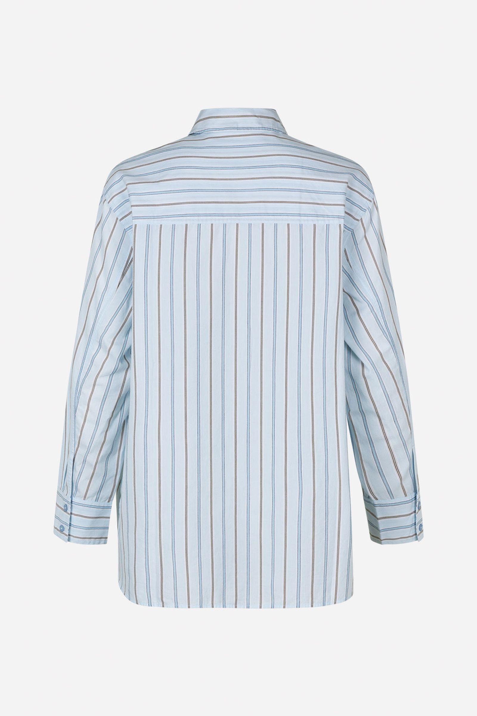 ENWEBSTER LS SHIRT ST 7119 CLEAR BUNGEE STRIPE