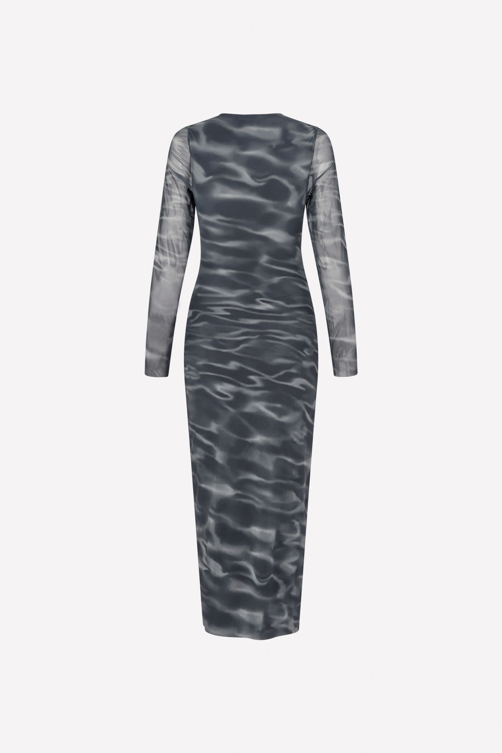 ENLOMOND LS DRESS AOP 7042 Waterfalls