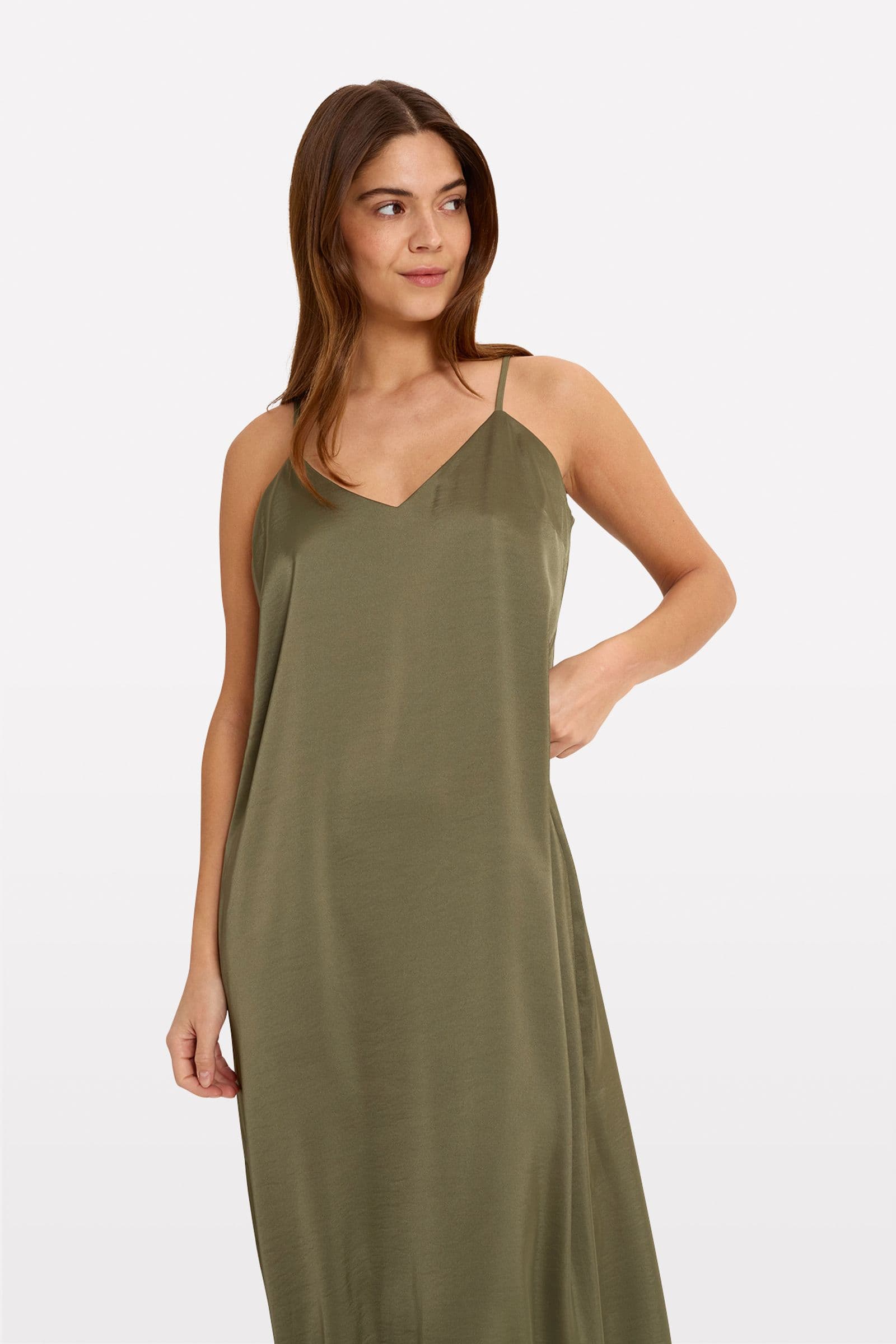 ENLIMA SL SLIP DRESS 7134 Four Leaf Clover