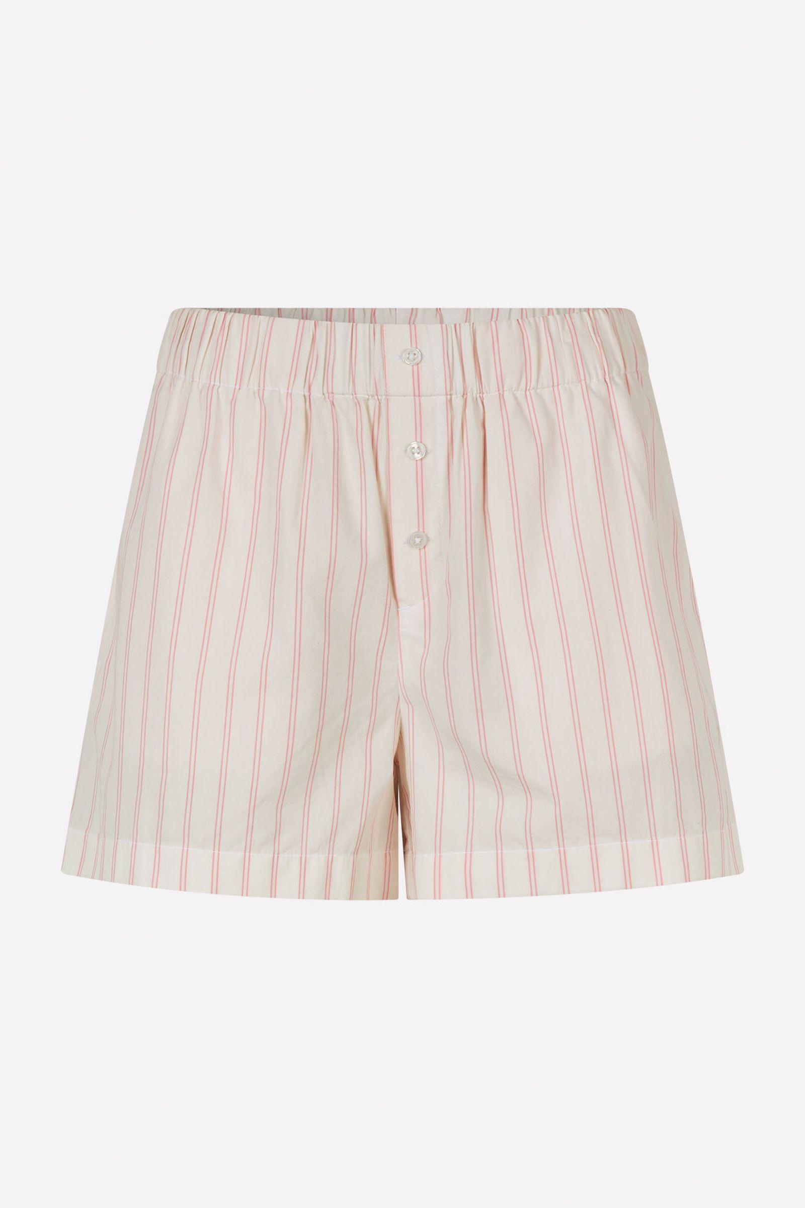 ENBEACH SHORTS ST 7119 GERANIUM STRIPE