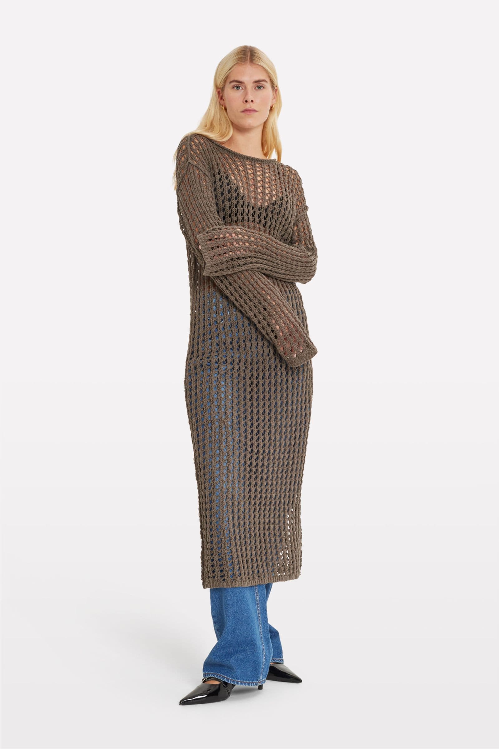 ENGULL LS DRESS 7157 Bungee Cord