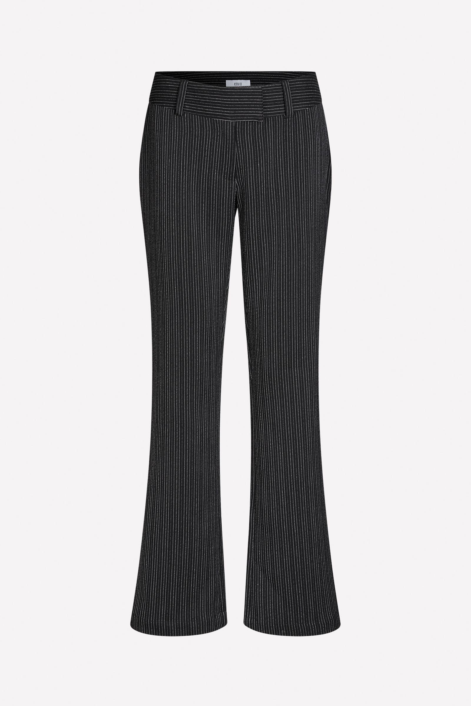 ENHELLA PANTS 7176 Black pinstripe