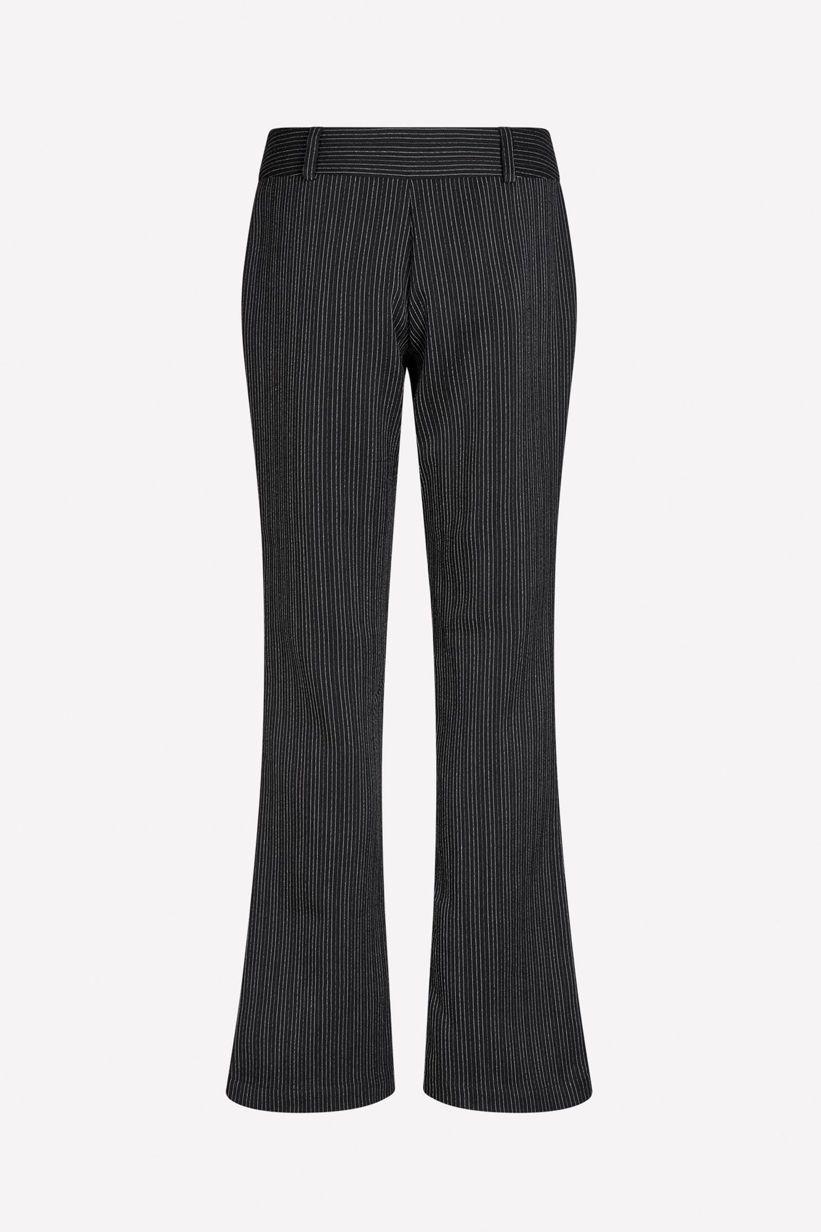 ENHELLA PANTS 7176 Black pinstripe