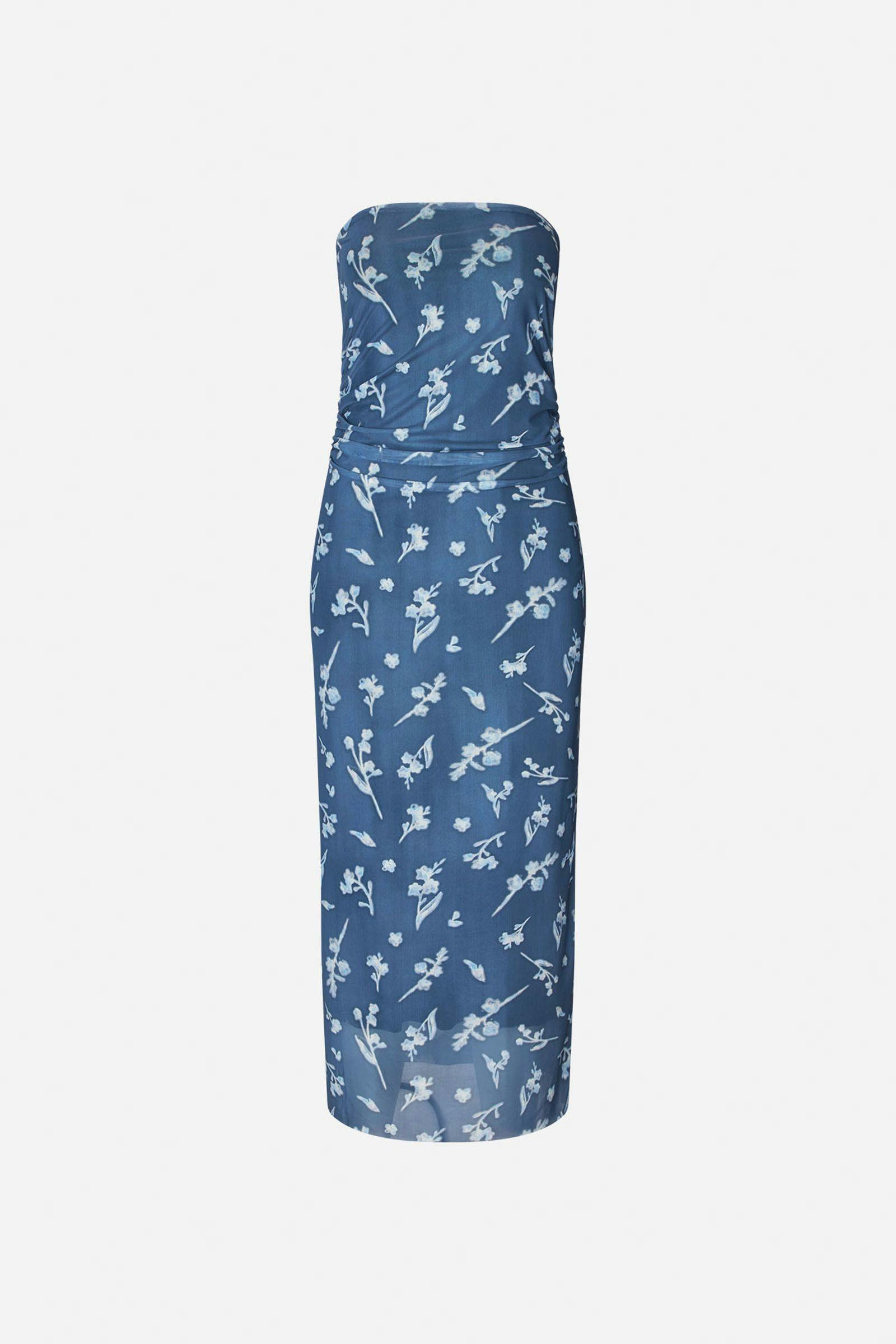 ENWILMA TUBE DRESS AOP 7042 Cloudy flower