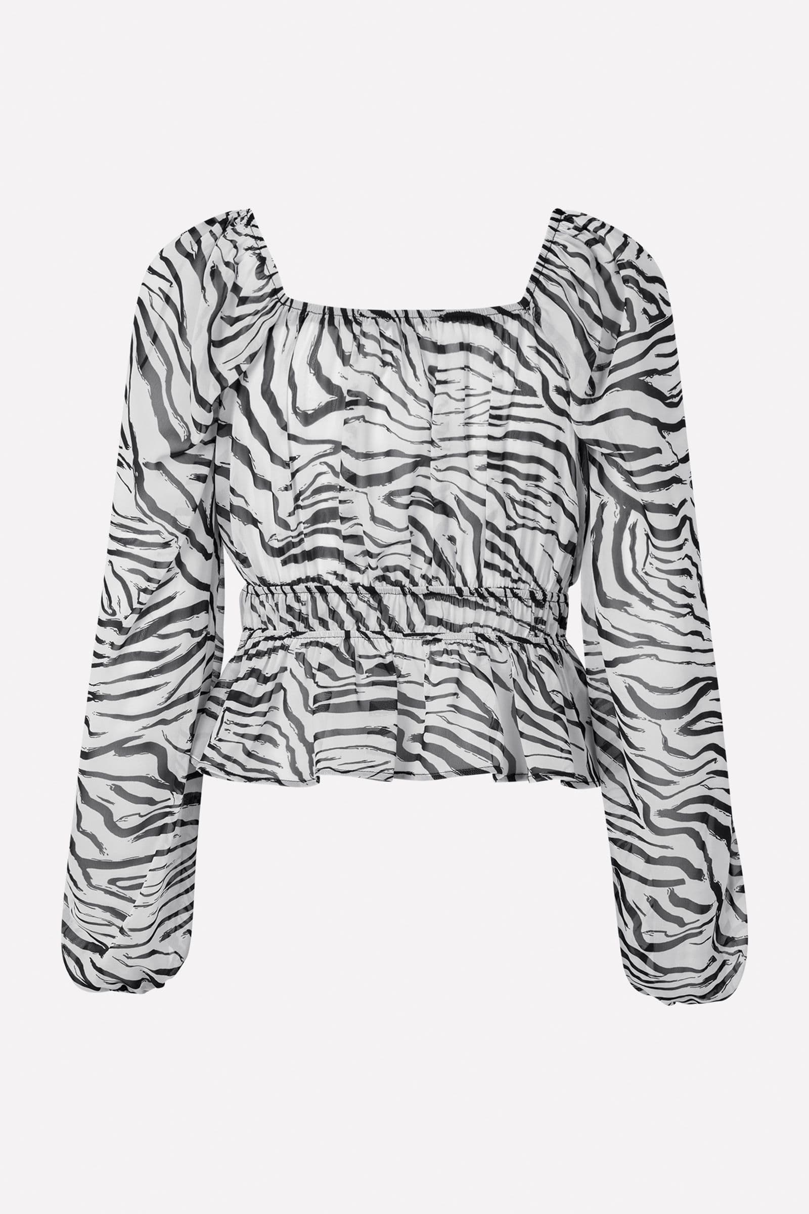 ENMATCH LS TOP AOP 7004 Wild Zebra