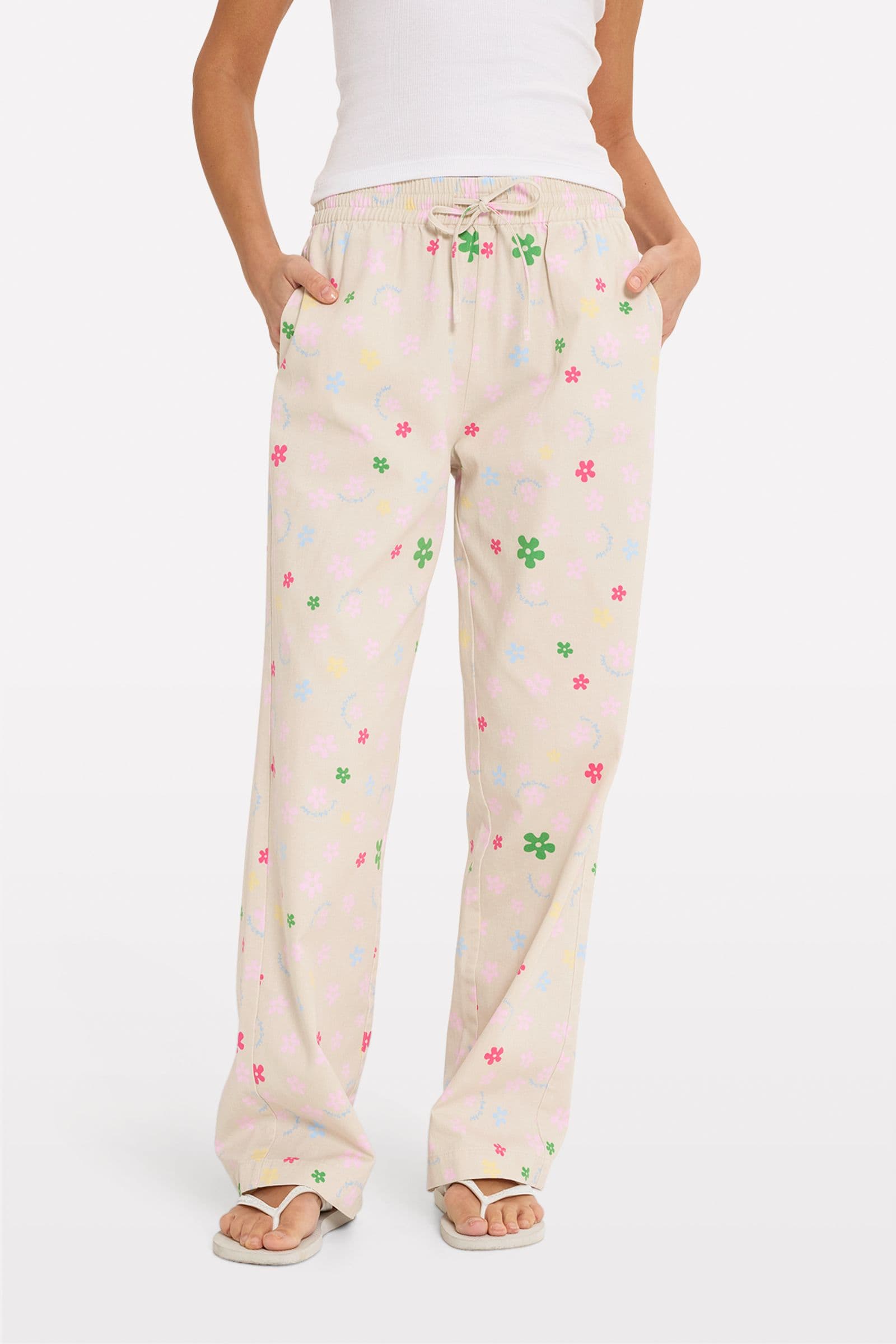 ENSANDY PANTS AOP EXB 7138 FLORAL MIX