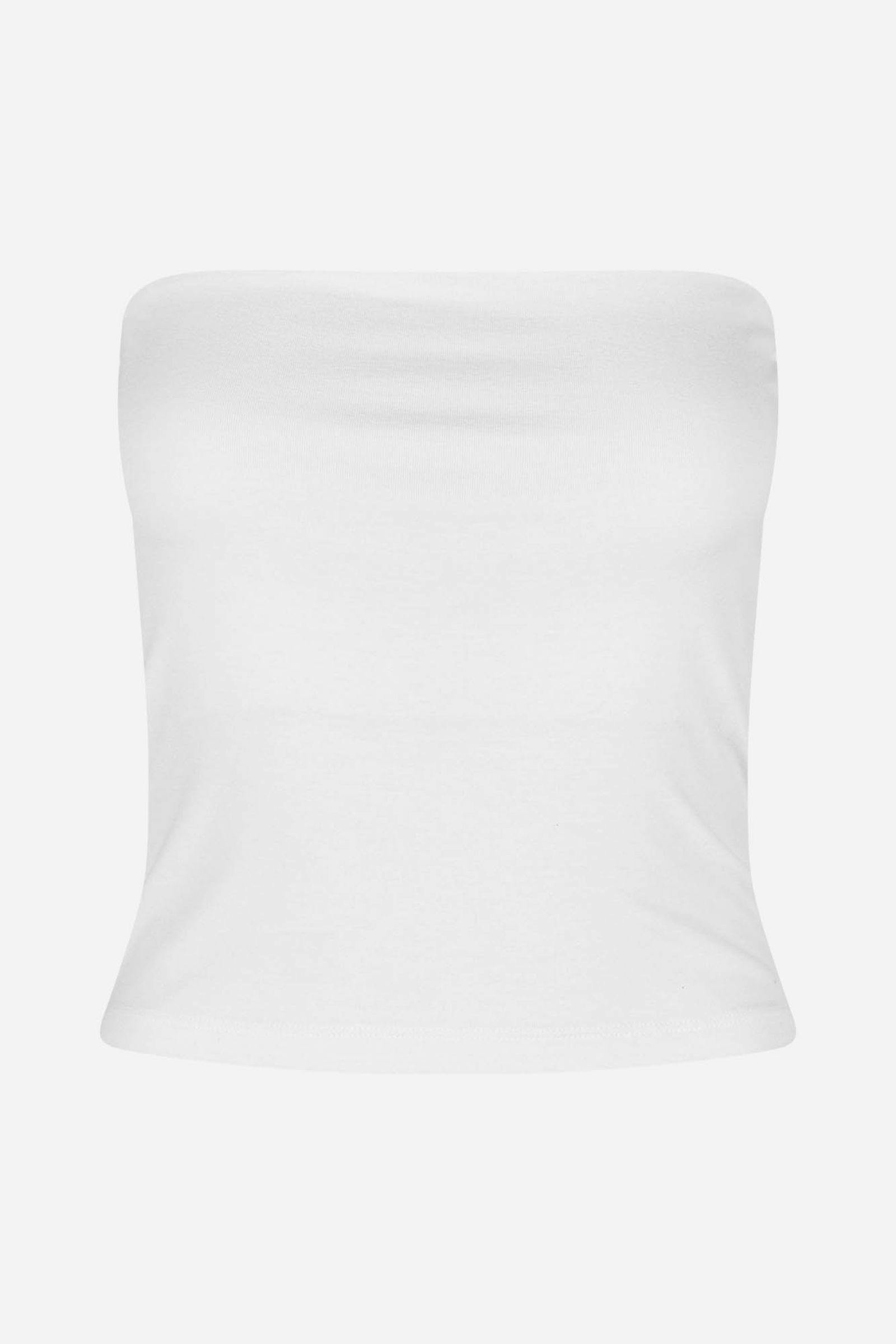 ENSILVI TUBE TOP 6971 WHITE