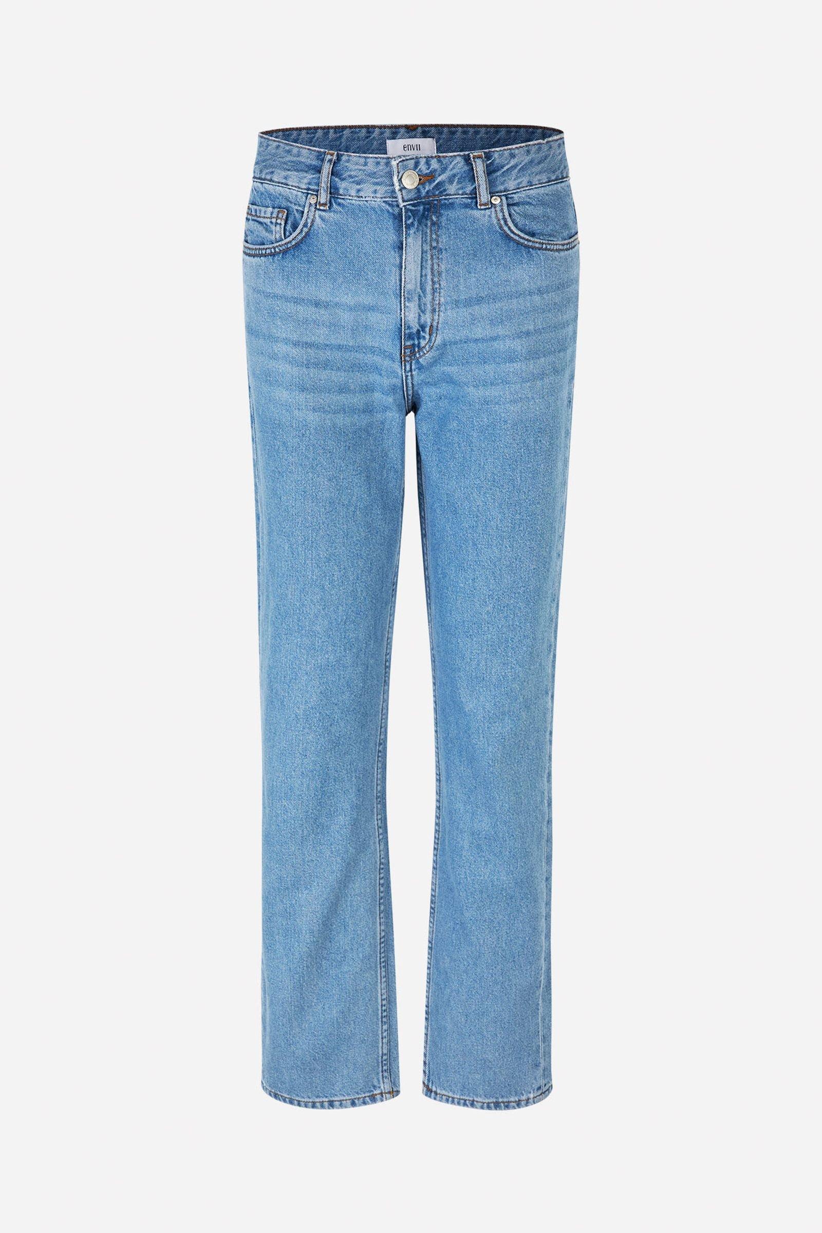 ENBREE STRAIGHT JEANS 6863 MID LIGHT BLUE