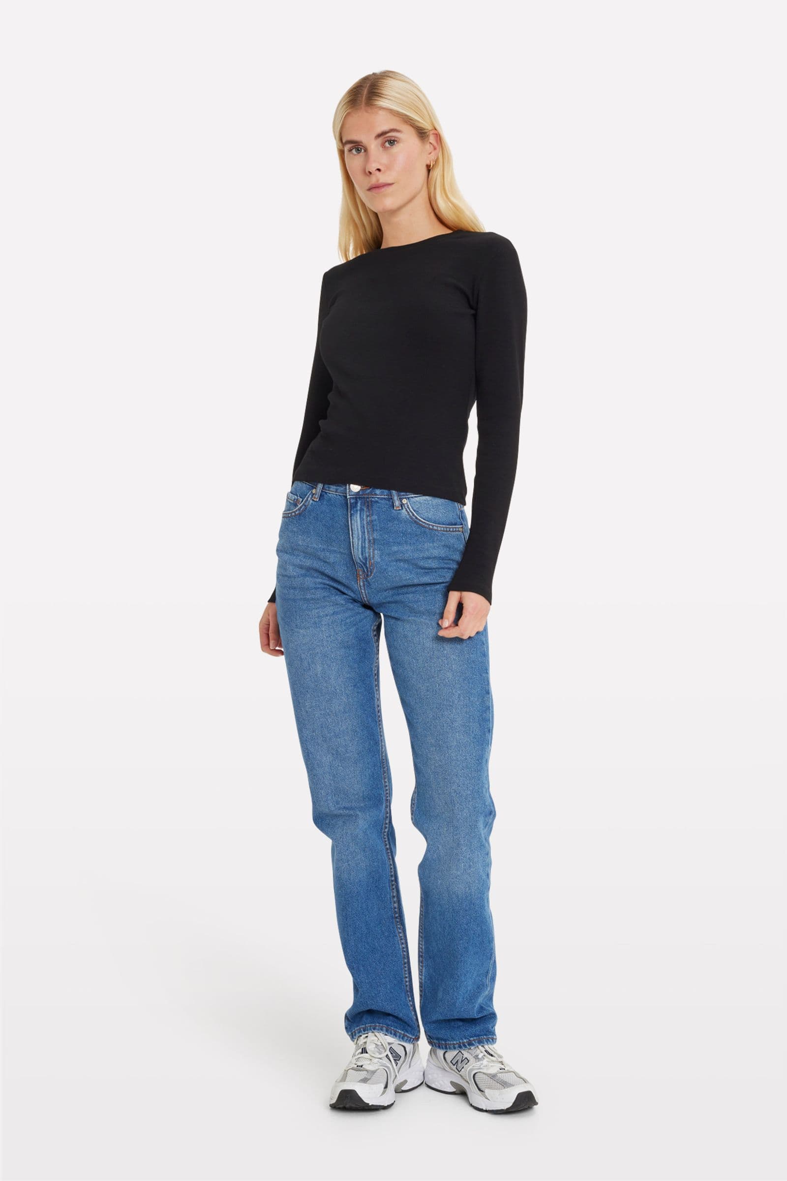 ENBREE STRAIGHT JEANS 6863 Worn dark blue