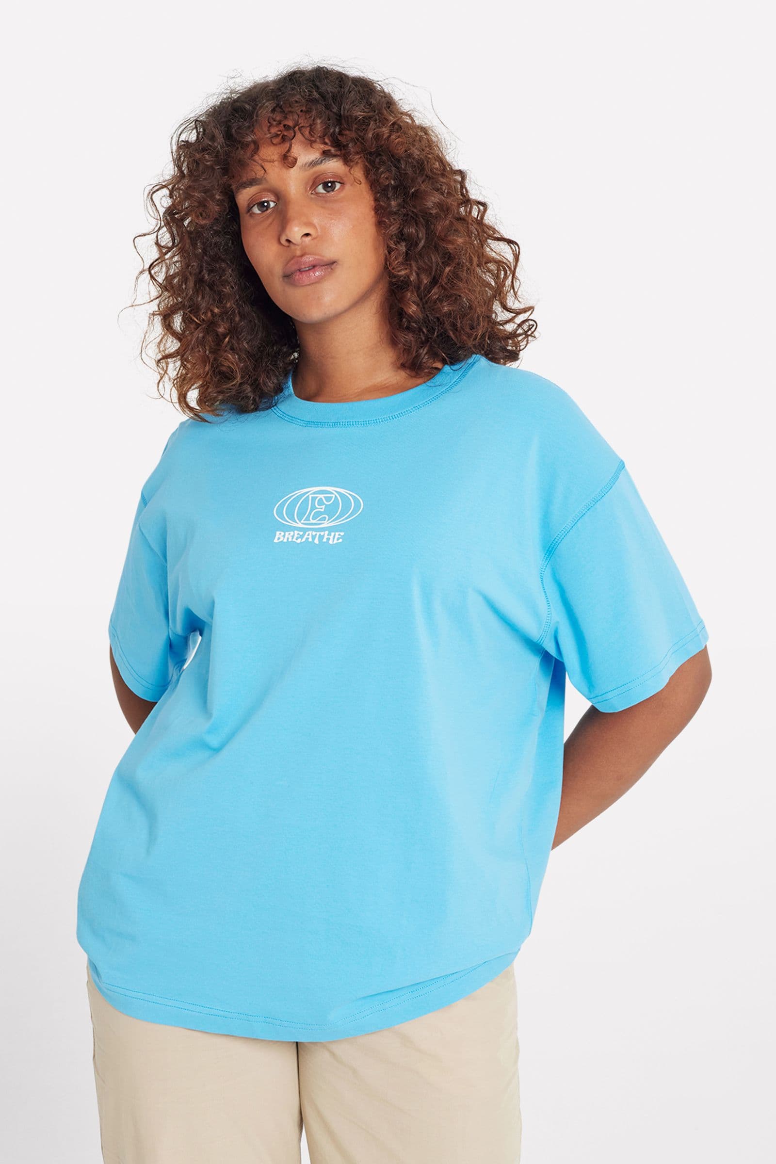 ENKULLA SS TEE 5310 Blue Breathe