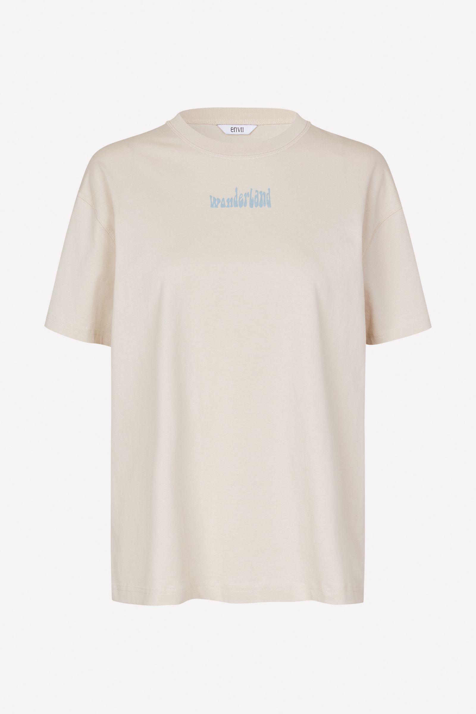 ENKULLA SS TEE 5310 Oatmeal wonderland