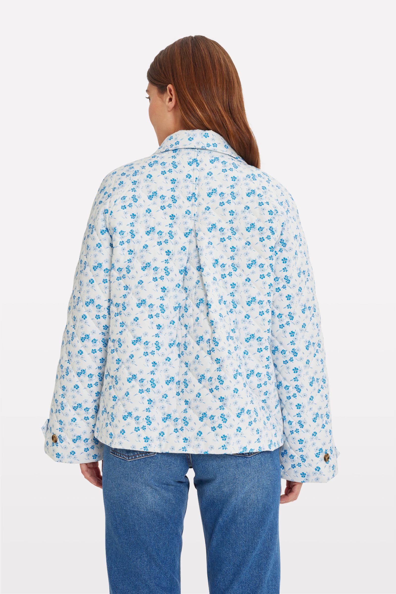 ENCAMELLIA JACKET AOP 6731 Blue Bryony