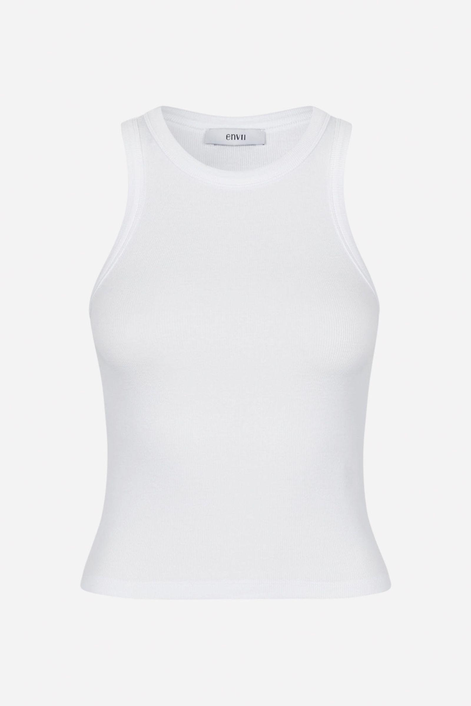 ENALLY RACER TOP 5314 Bright White