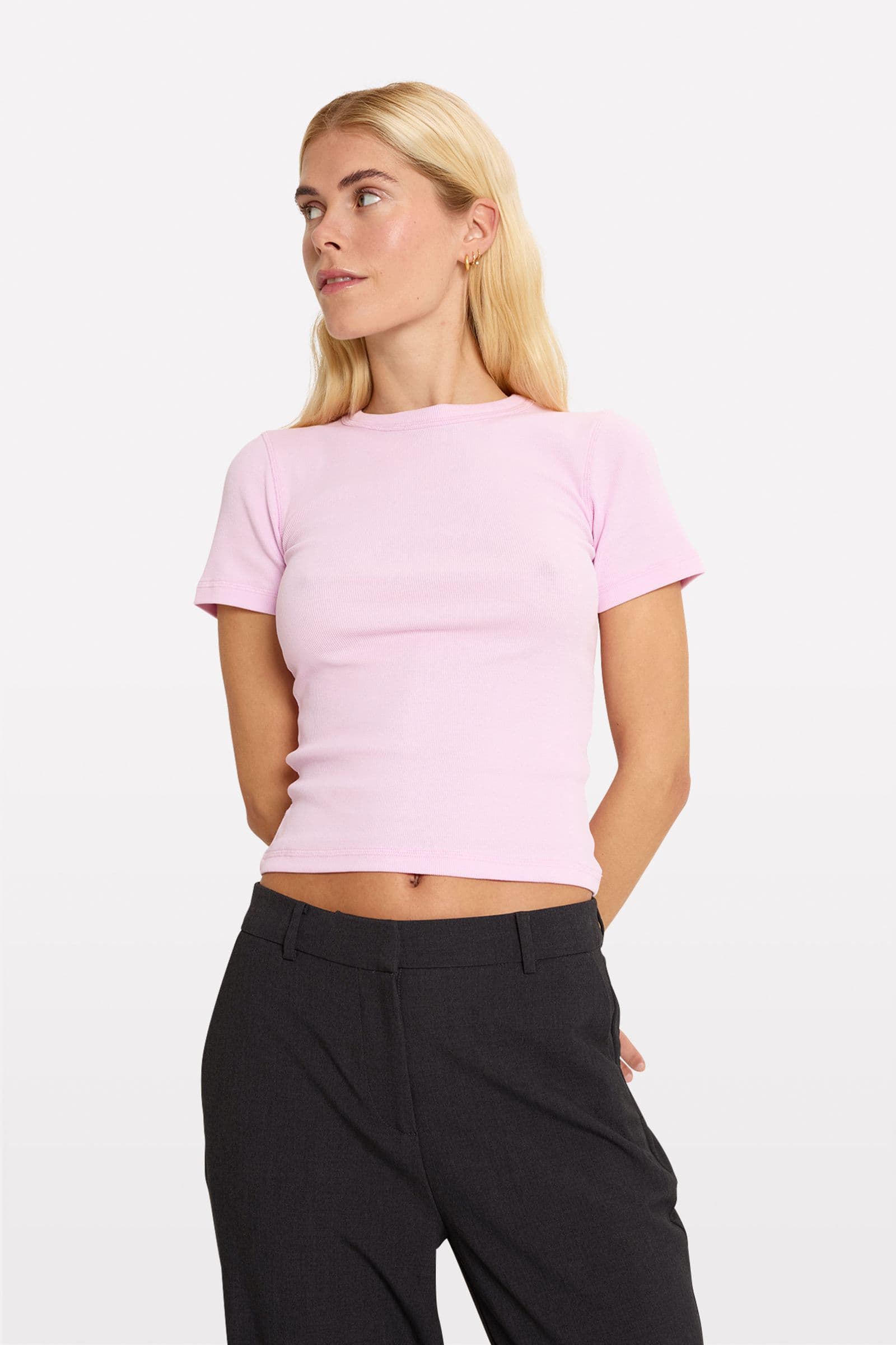 ENALLY SS CROP TEE 5314 Pirouette