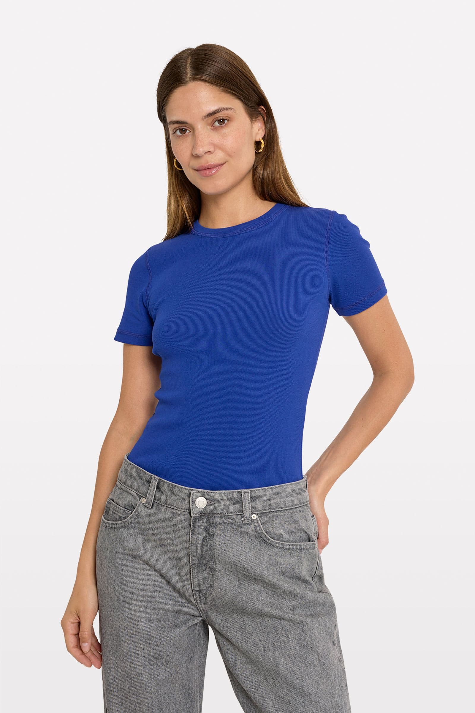 ENALLY SS CROP TEE 5314 Surf the Web