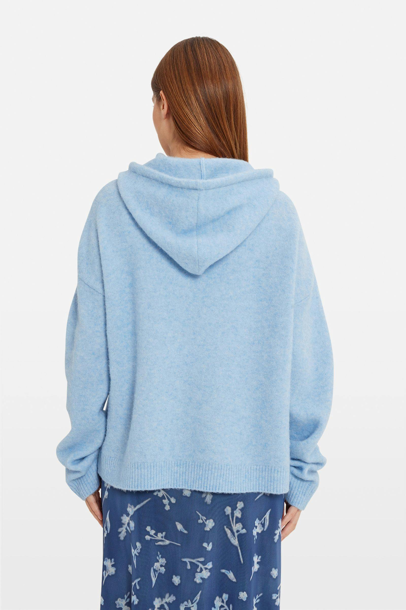 ENADA LS HOODIE 7216 Clear Sky Mel