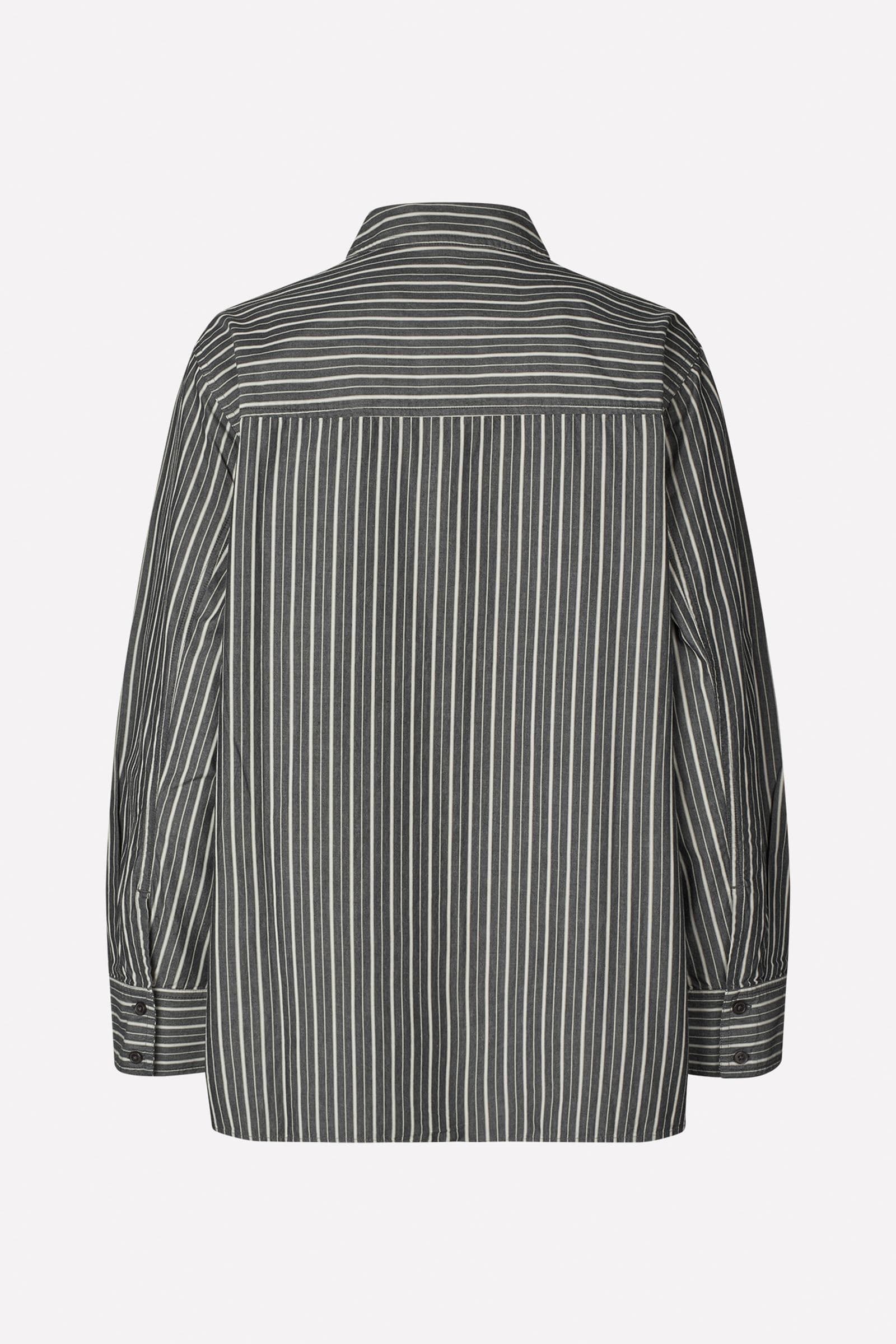 ENWEBSTER LS SHIRT ST 7119 Dark Stripe