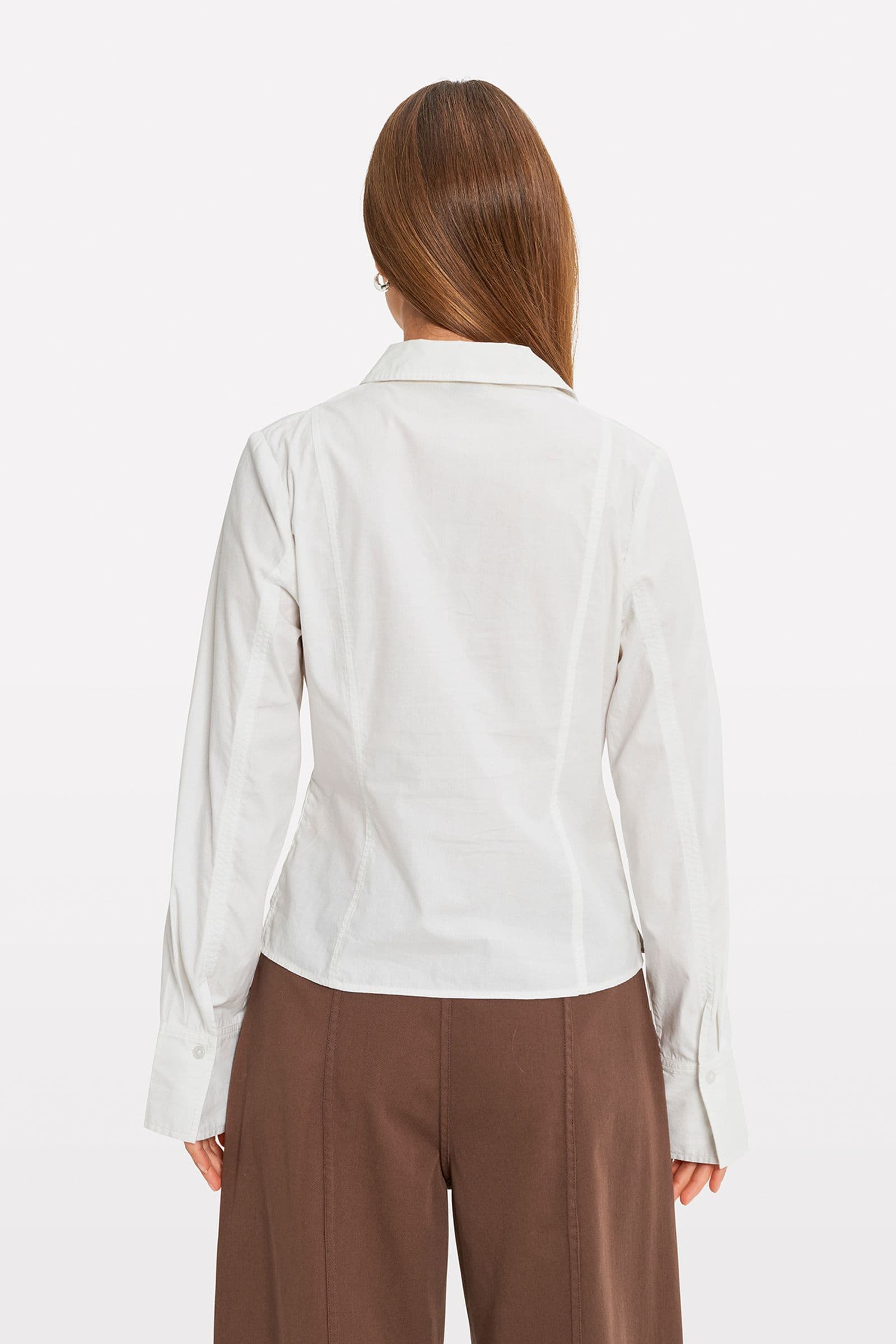 ENAGNES LS SHIRT 7119 WHITE