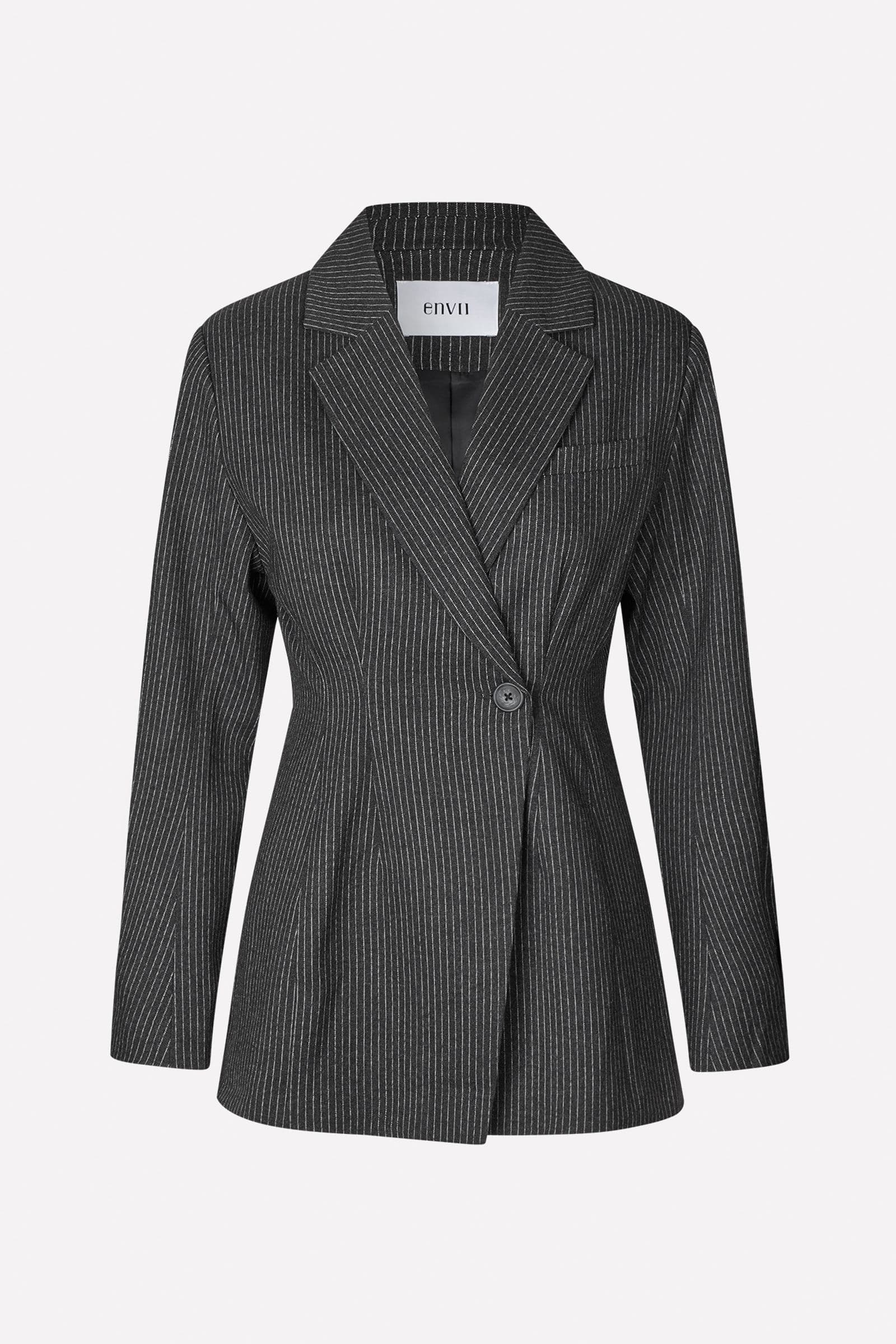 ENAUGUSTINE BLAZER 7187 Dark Grey Stripe