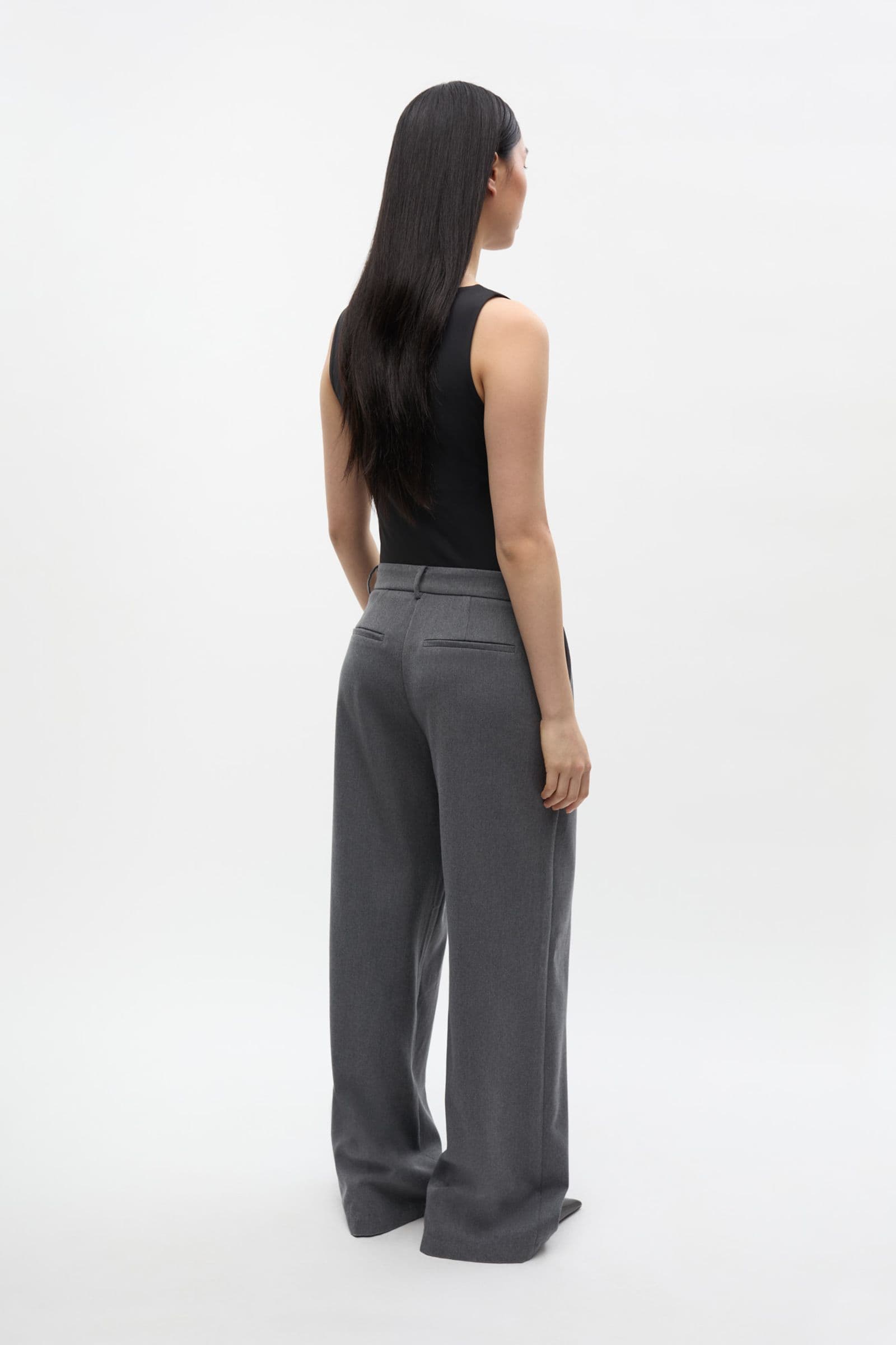 ENDORE PANTS 7092 Mid Grey Mel