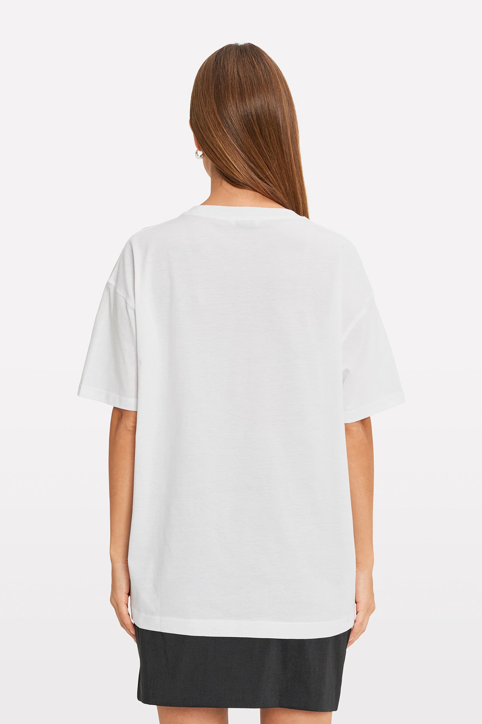 ENKULLA SS TEE EXL 5310 White Bow