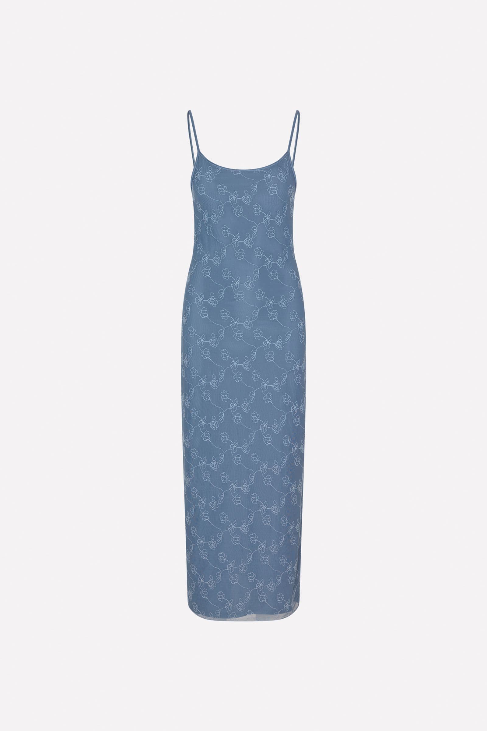 ENNICOLA SL SLIP DRESS 7191 Bluefin