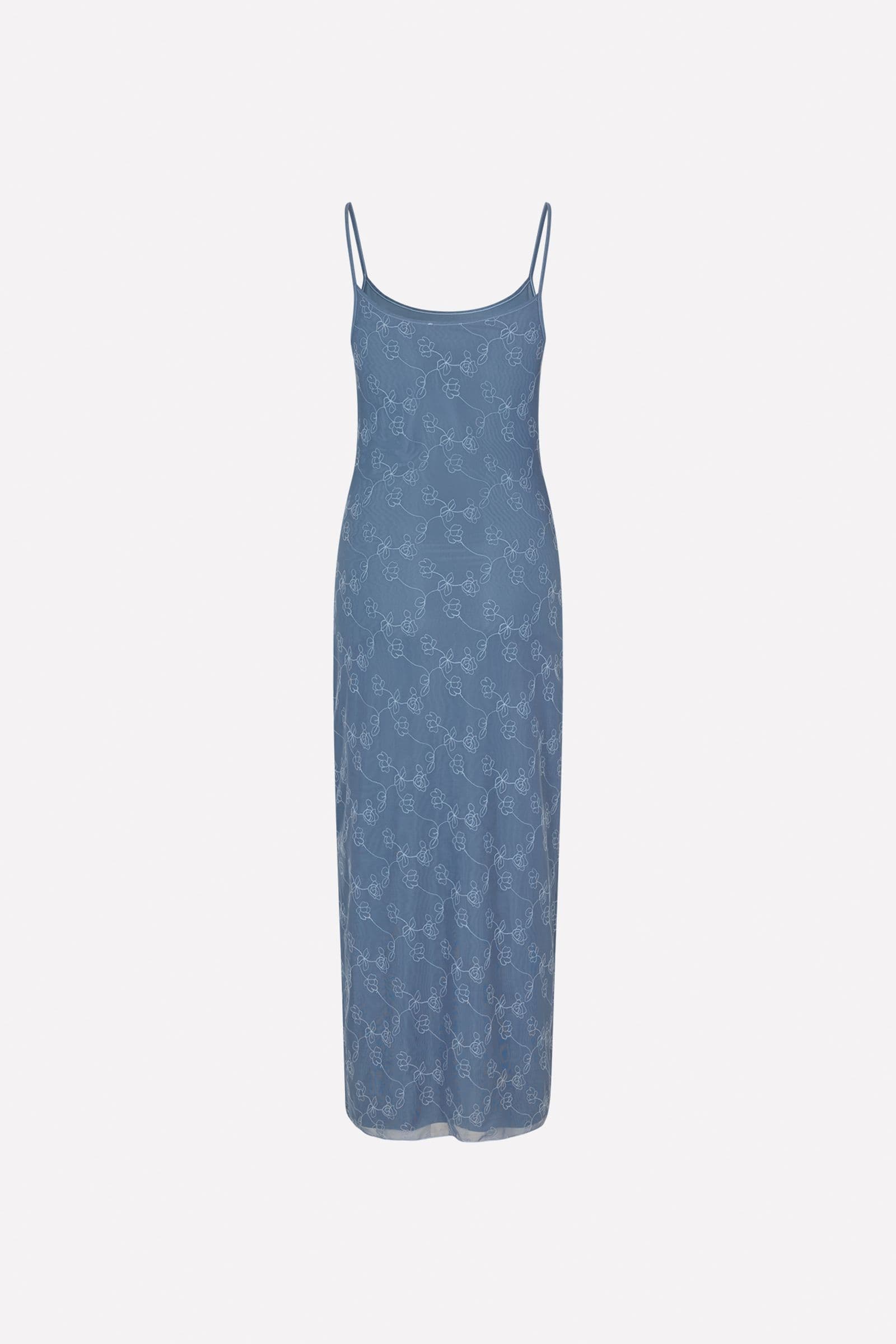 ENNICOLA SL SLIP DRESS 7191 Bluefin