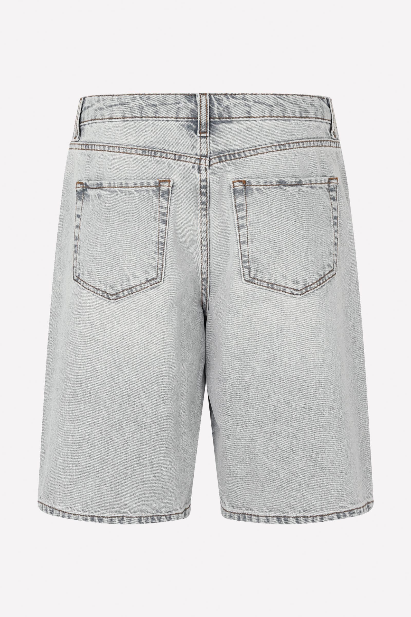 ENDANK LONG SHORTS 7220 Light Grey Bleach