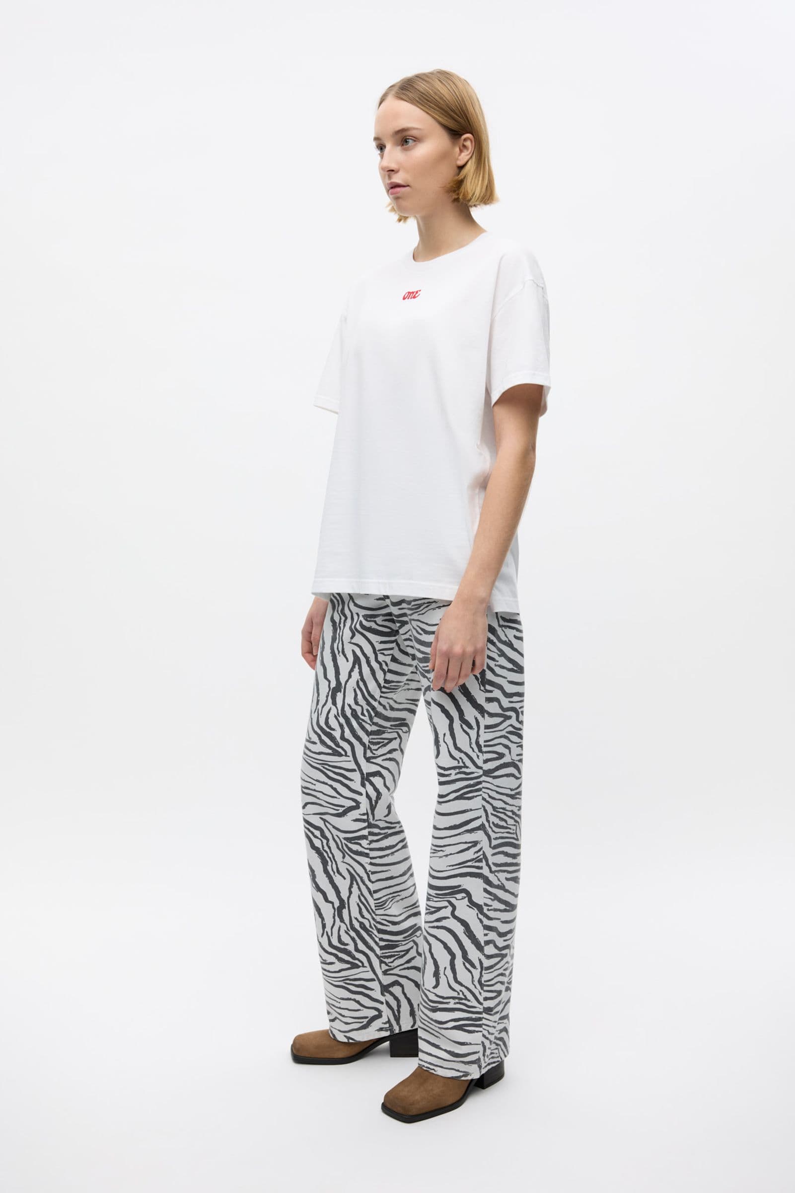 ENBREE JEANS AOP 7136 Washed Zebra