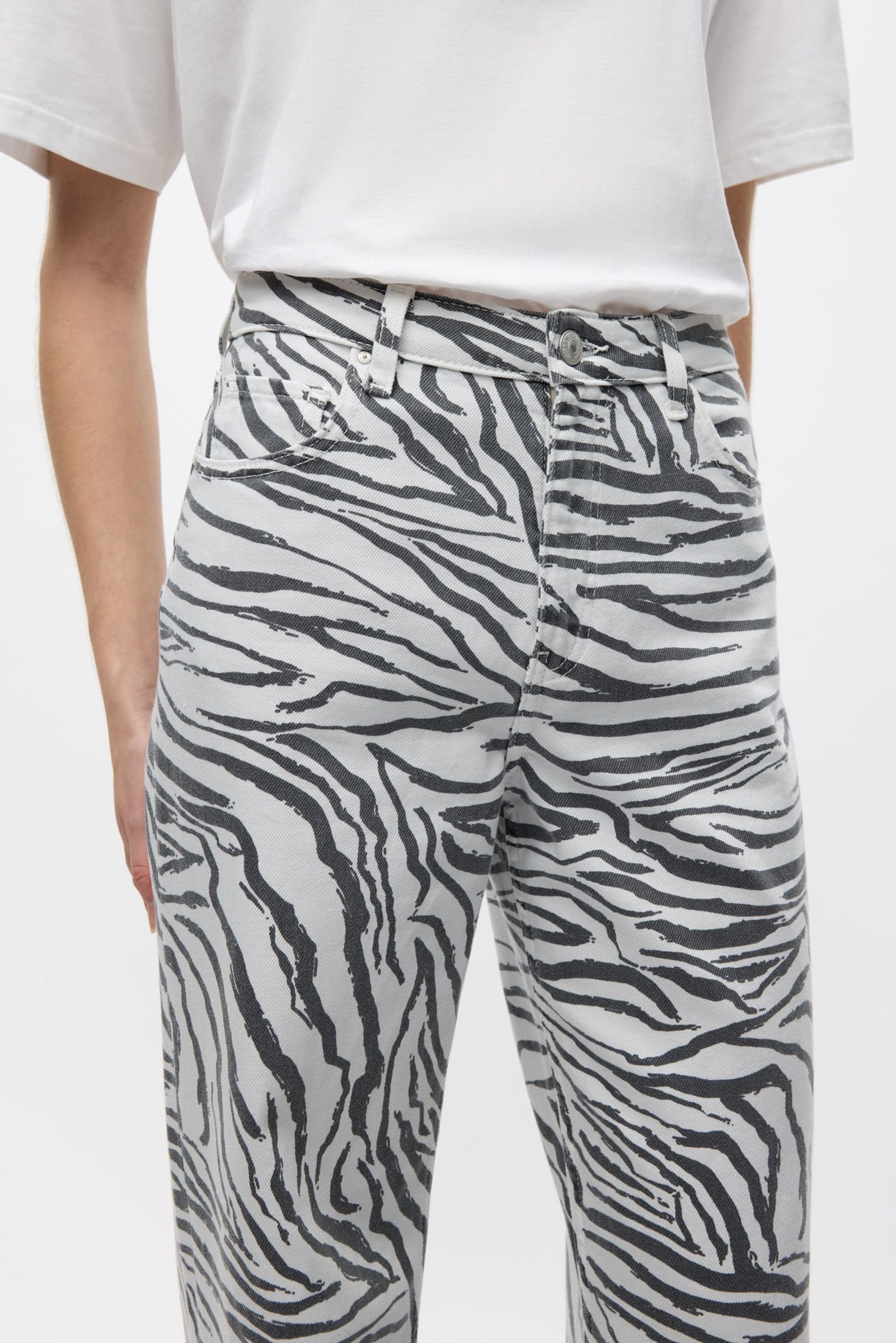 ENBREE JEANS AOP 7136 Washed Zebra