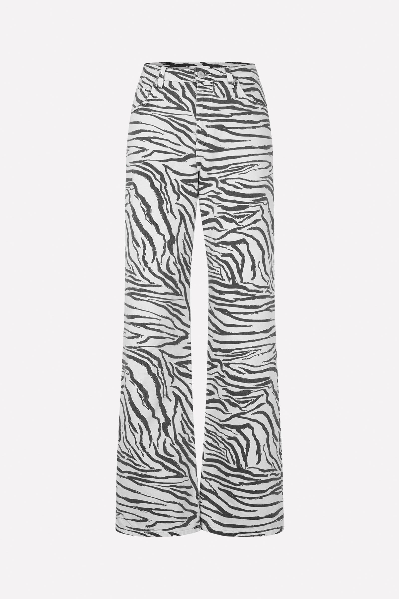 ENBREE JEANS AOP 7136 Washed Zebra