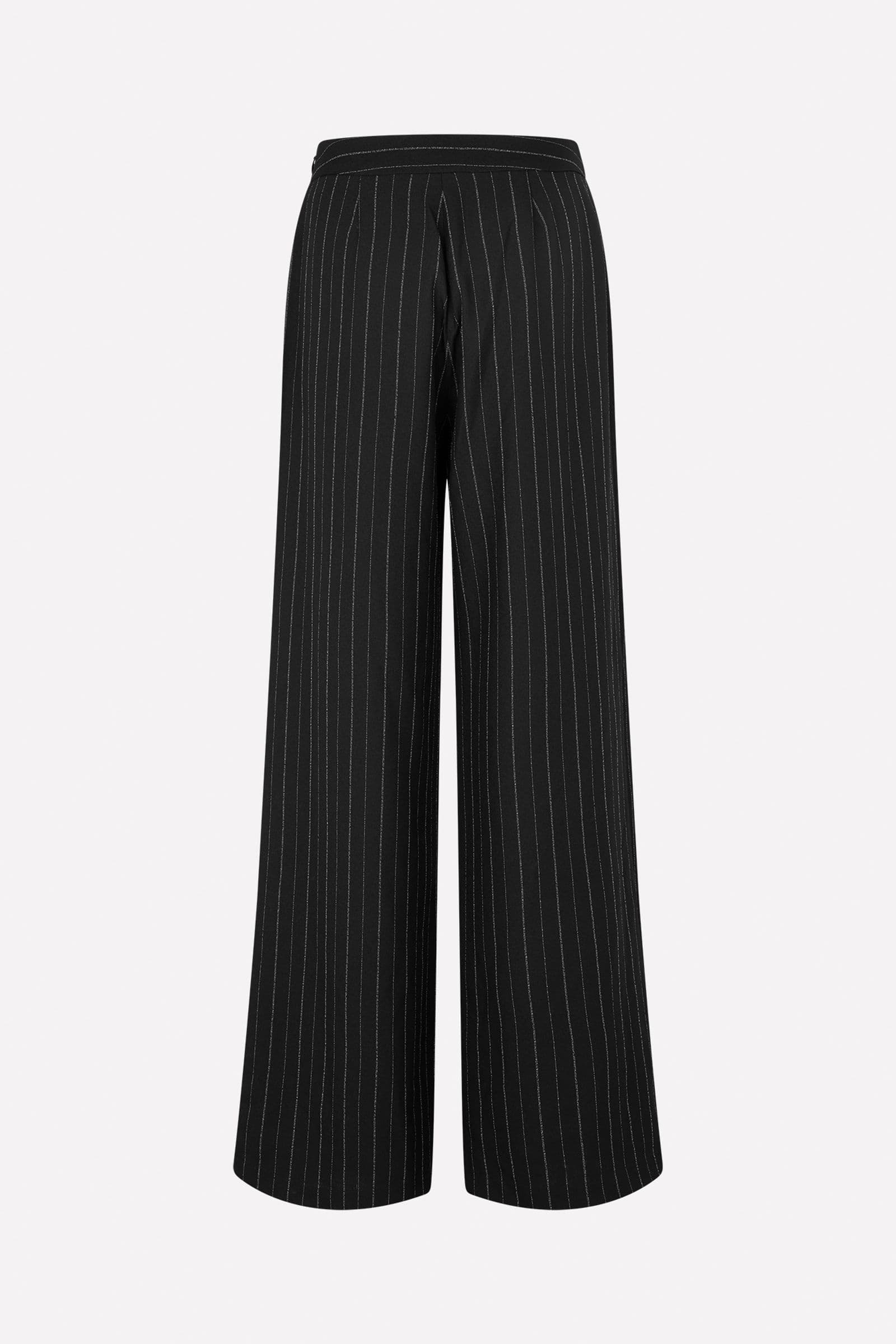 ENTAM PANTS 7238 Black Pinstripe