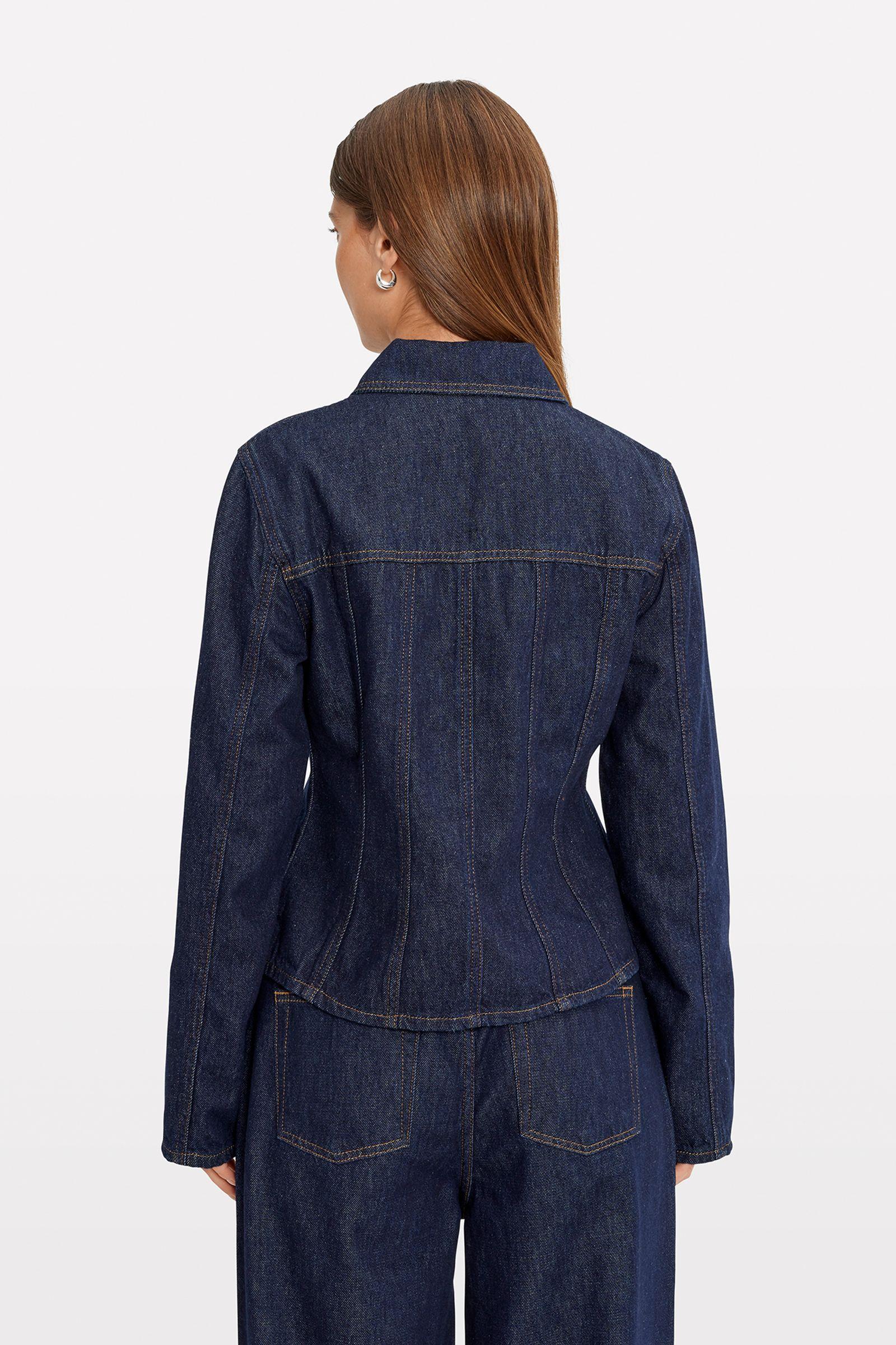 ENEVELYN JACKET 6856 Dark blue rinse