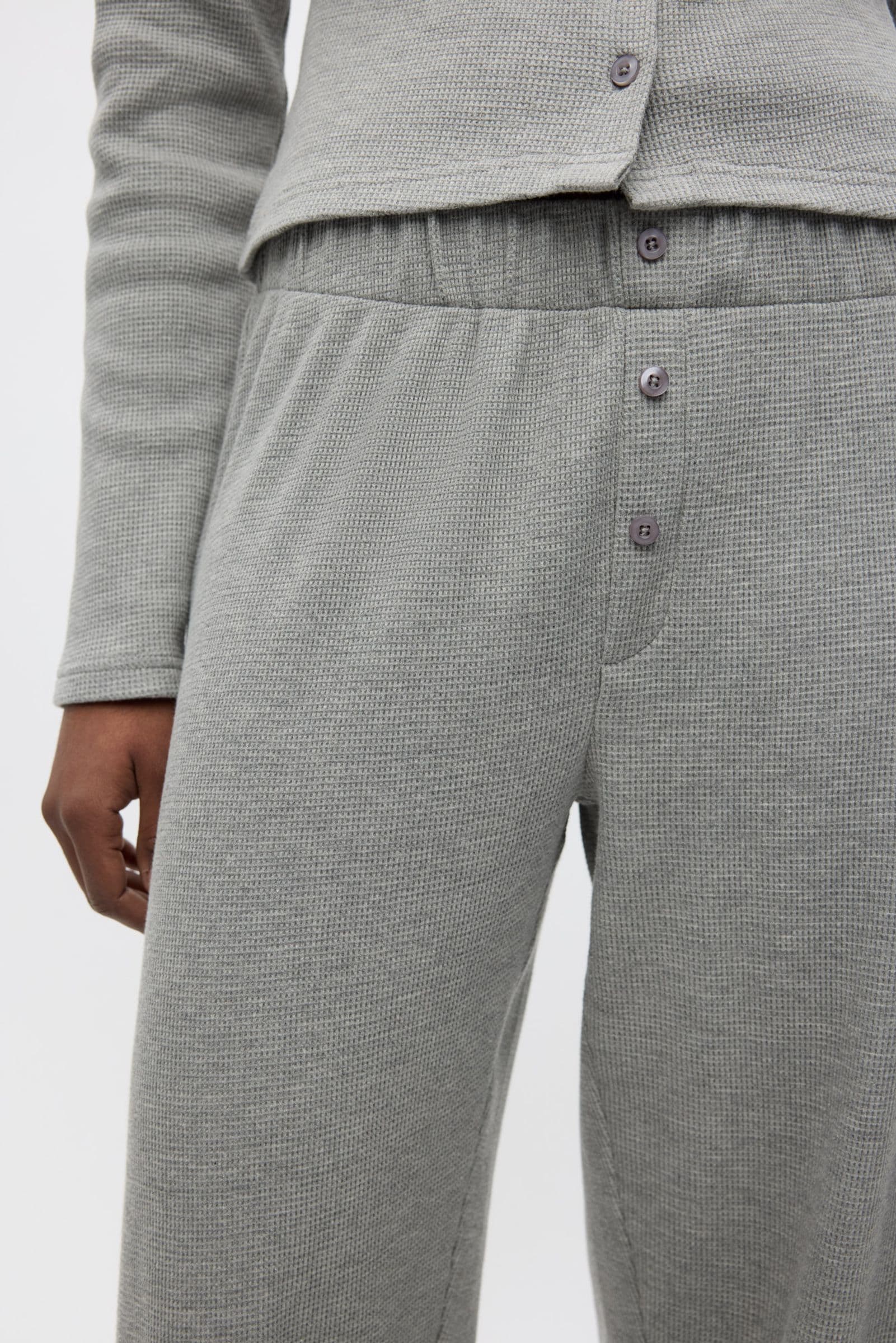 ENAURORA PANTS 7263 Light Grey Mel (ALLY)