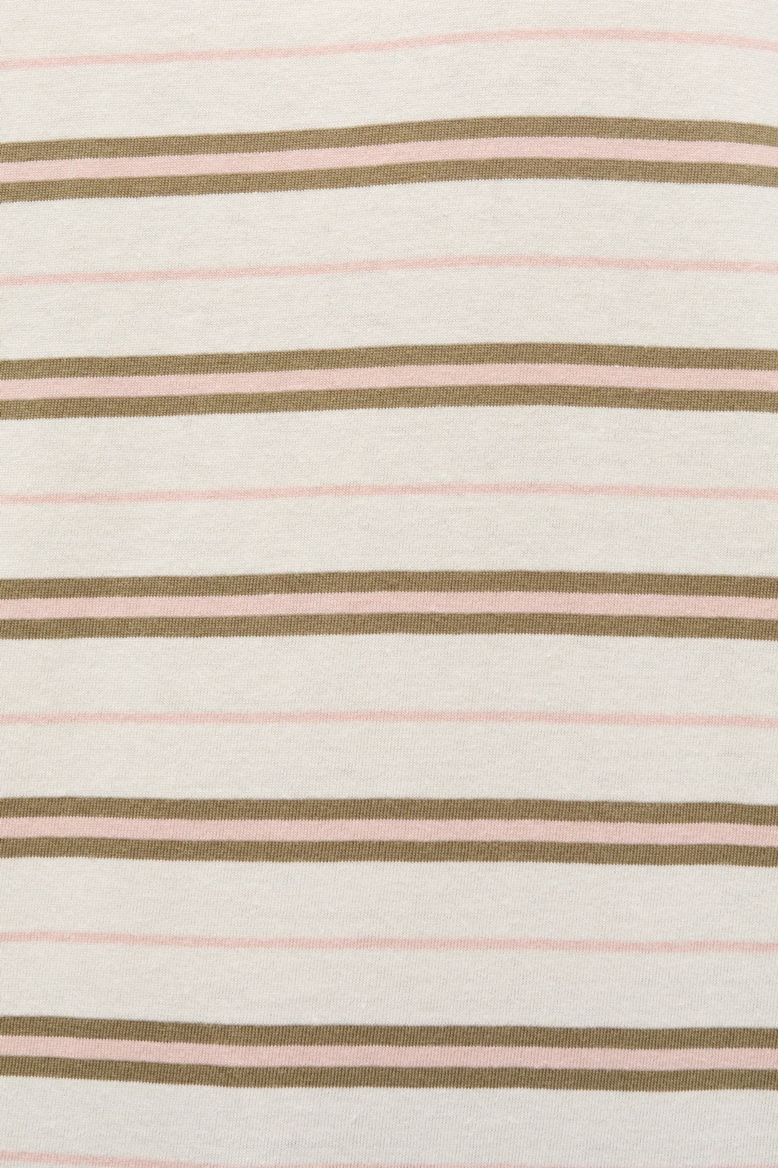 ENKULLA SS STRIPE 5310 Rose Cream Stripe