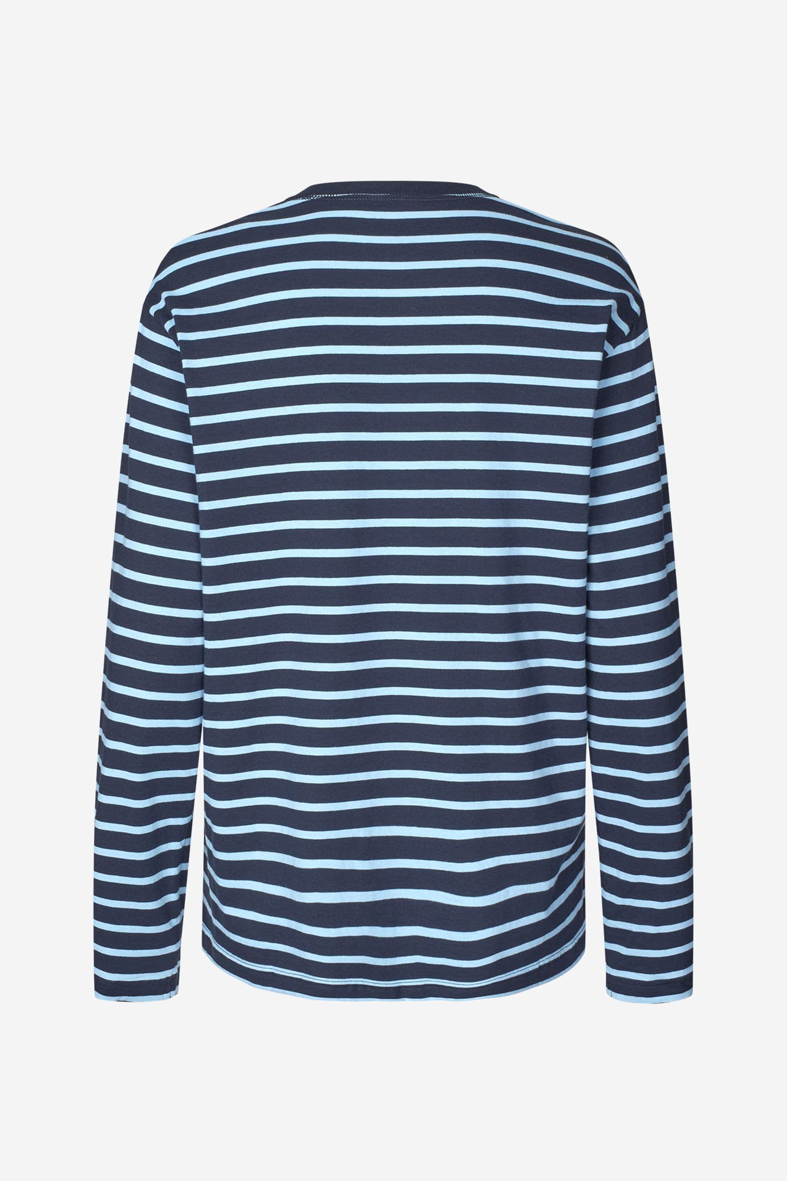 ENKULLA LS STRIPE 5310 Navy powder blue stripe