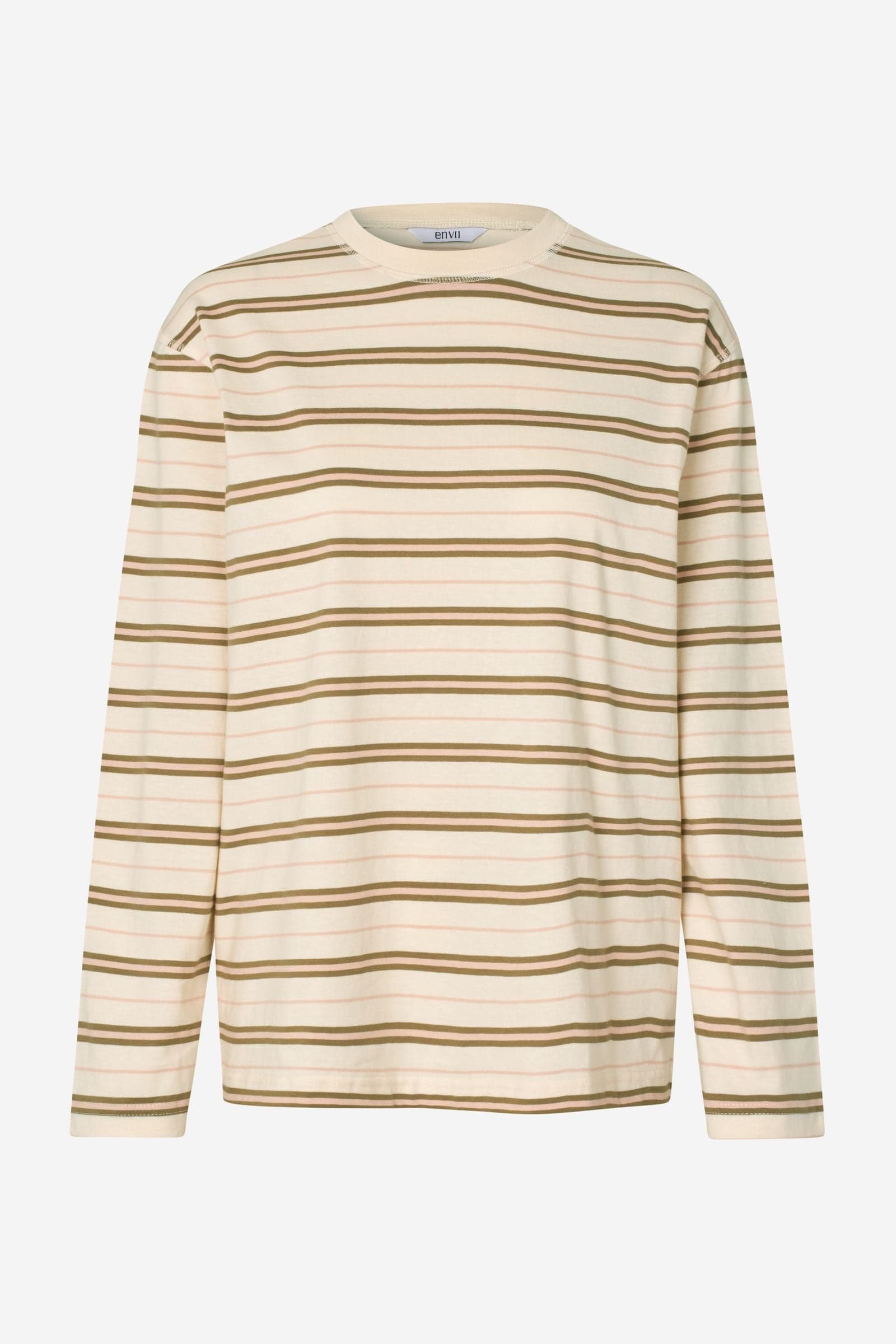 ENKULLA LS STRIPE 5310 Rose Cream Stripe