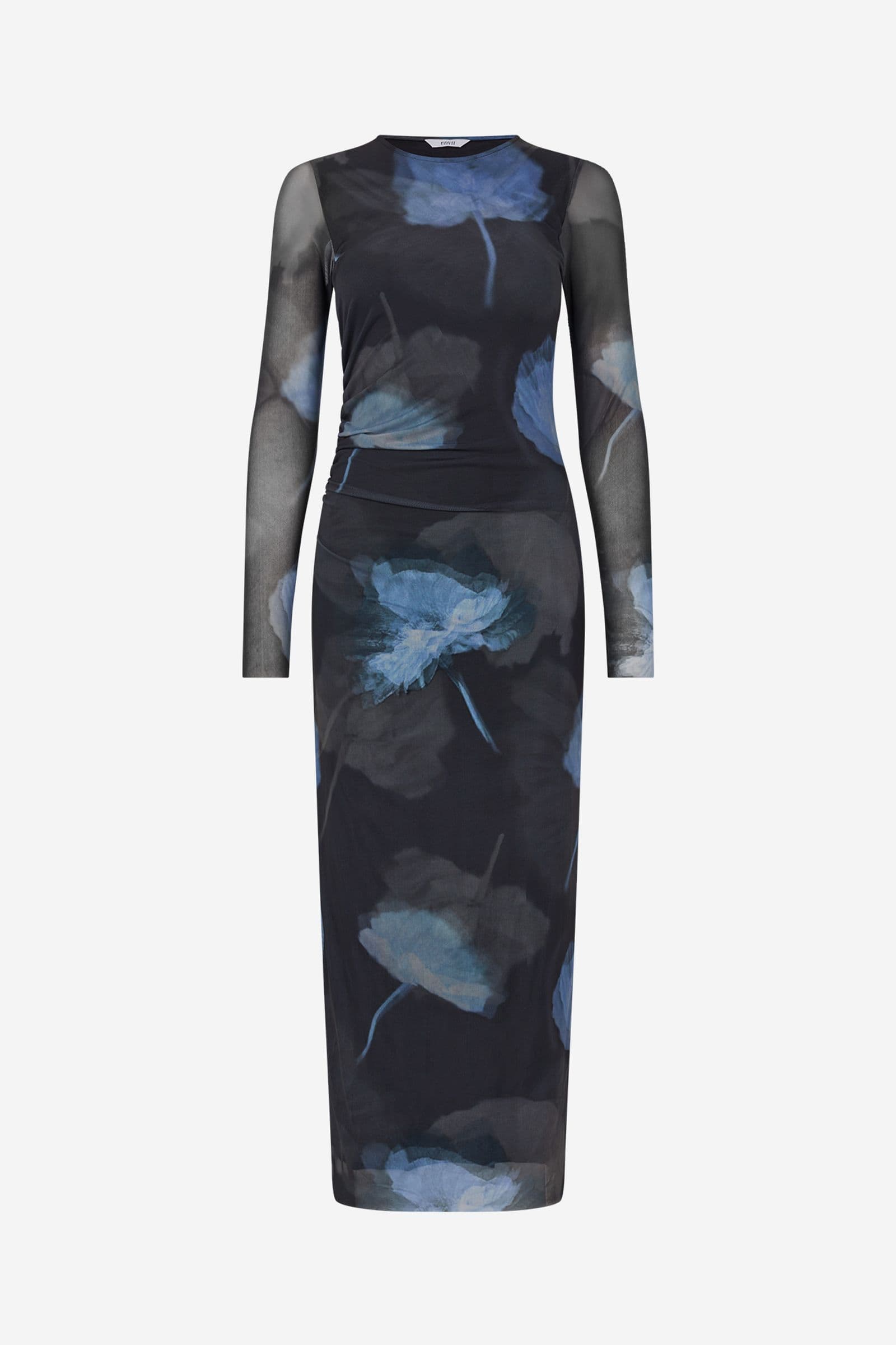 ENLOMOND LS DRESS AOP 7042 Winter Garden