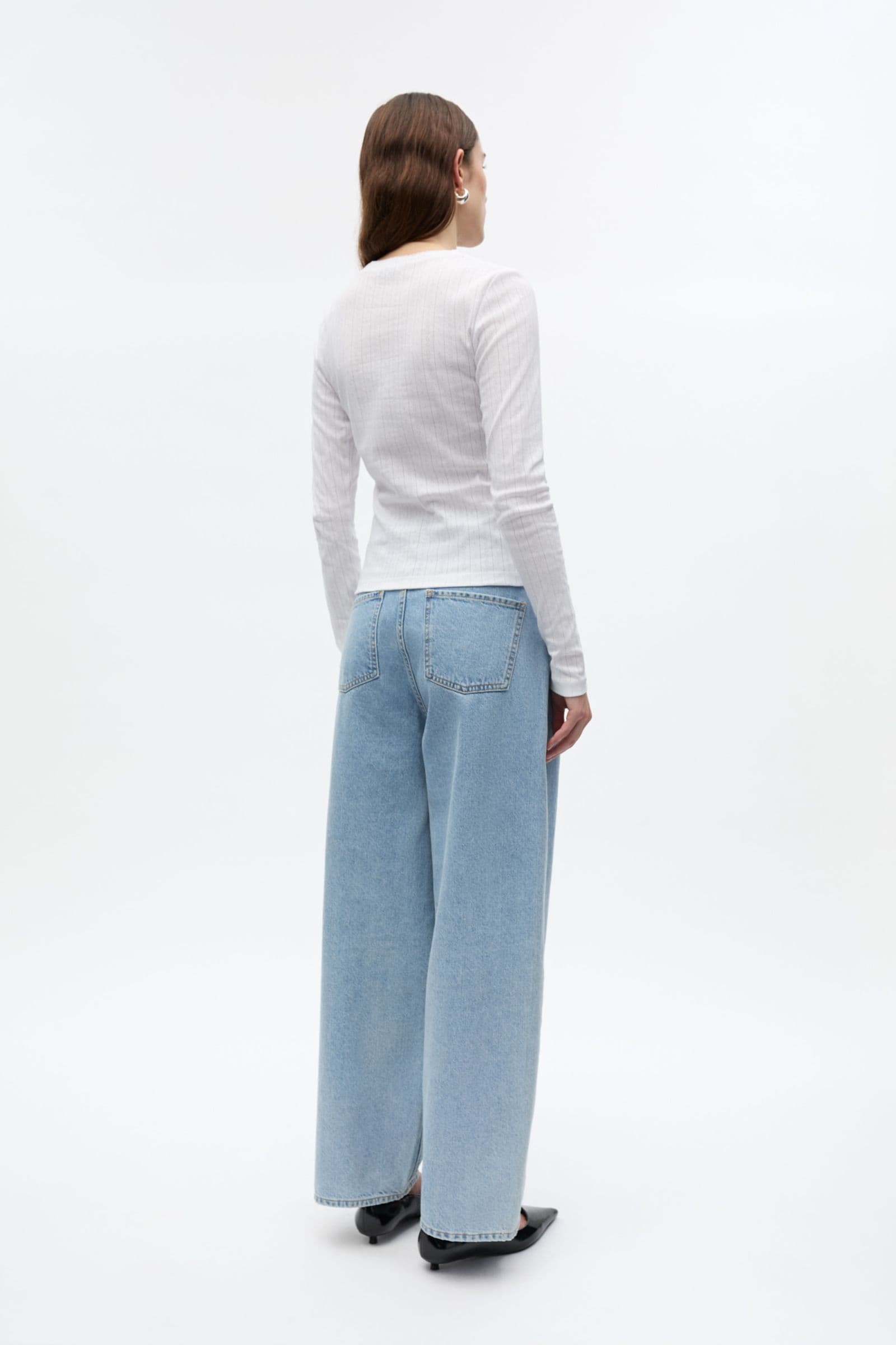 ENVOLVI LS TEE 7090 WHITE