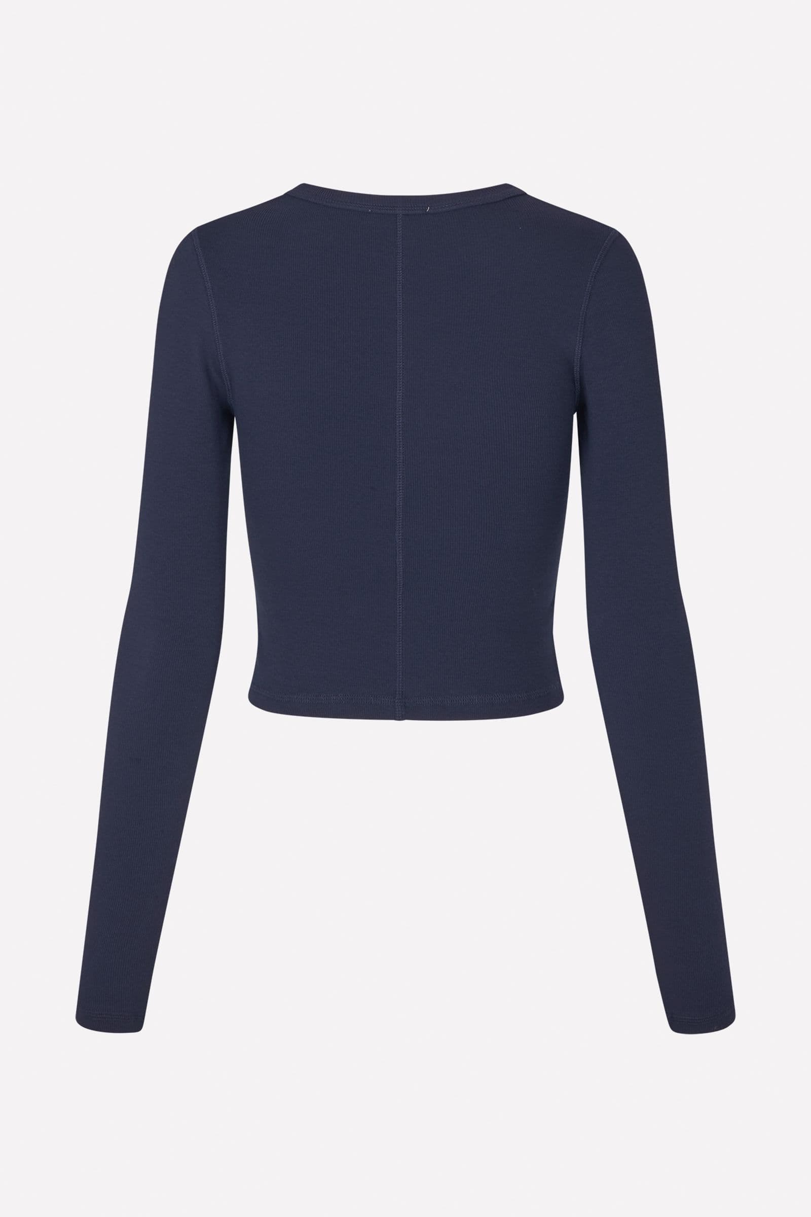 ENALLY LS CROP TEE 5314 Navy Blazer