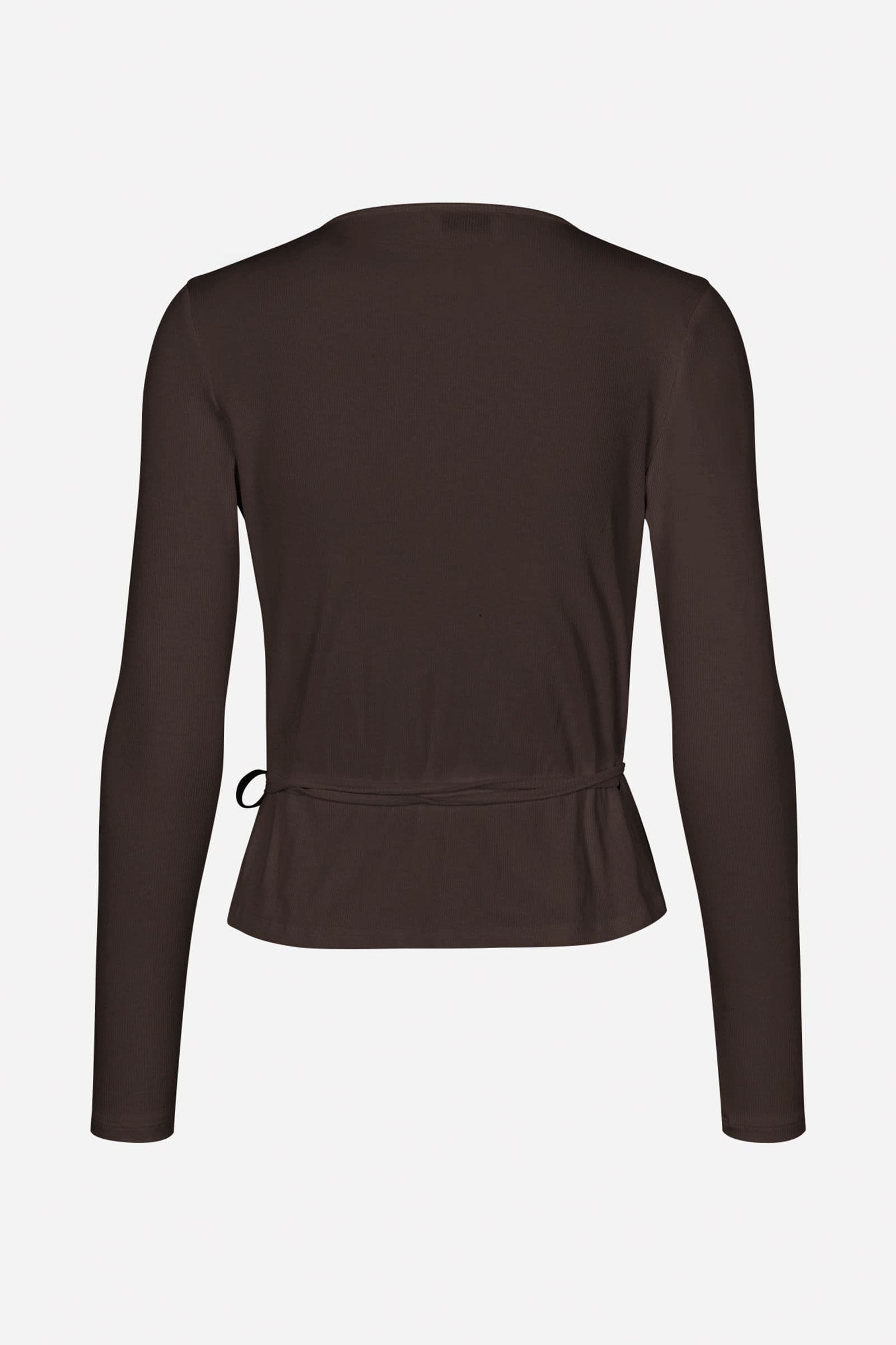 ENALLY LS V-N TEE 5314 Chocolate Torte